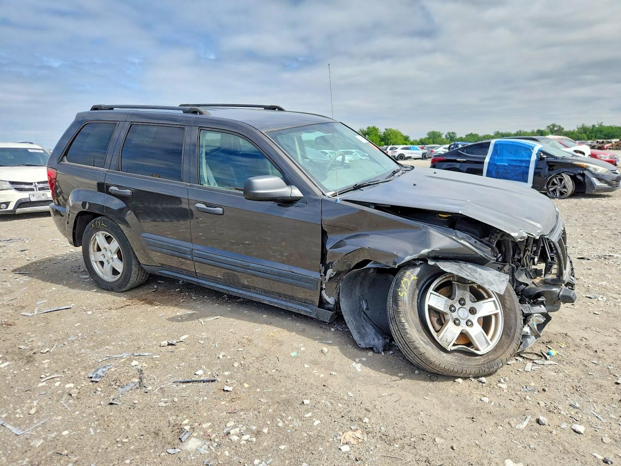 2005 Jeep Grand Cherokee Laredo/columbia/freedom Gray vin: 1J4HR48N25C559923
