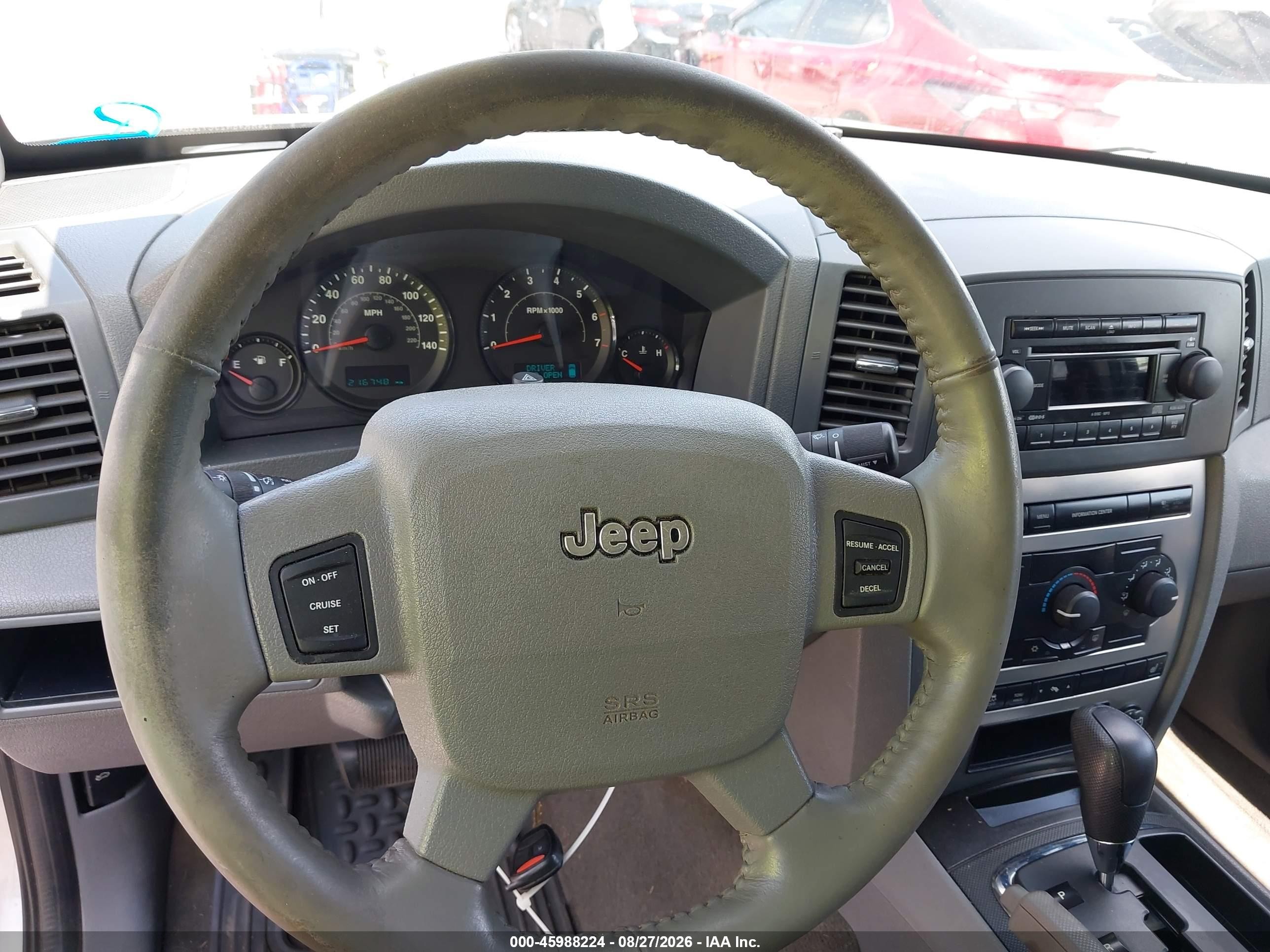 2005 Jeep Grand Cherokee Laredo Gray vin: 1J4HR48N25C723543