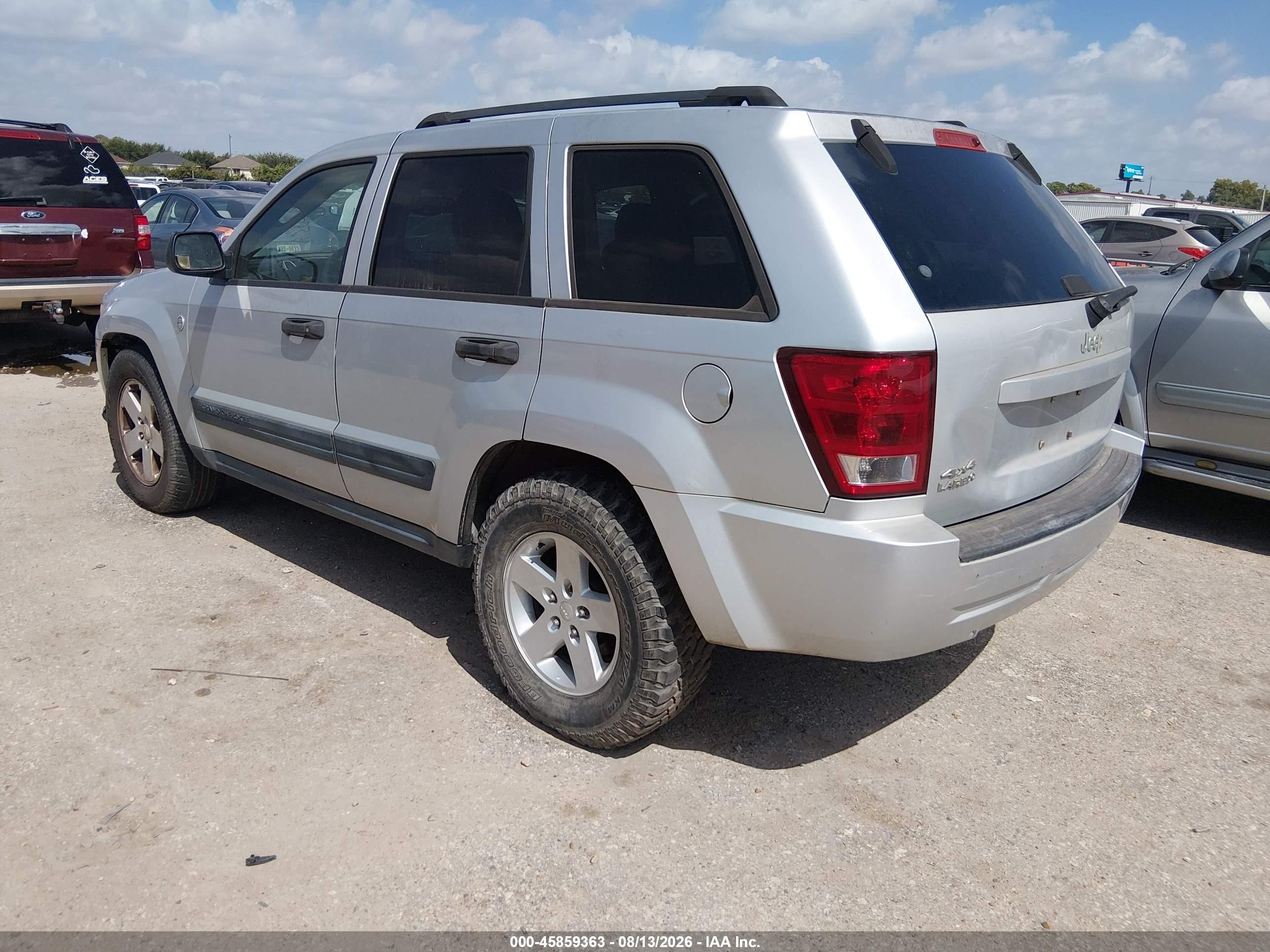 2006 Jeep Grand Cherokee Laredo Серебряный vin: 1J4HR48N36C212943