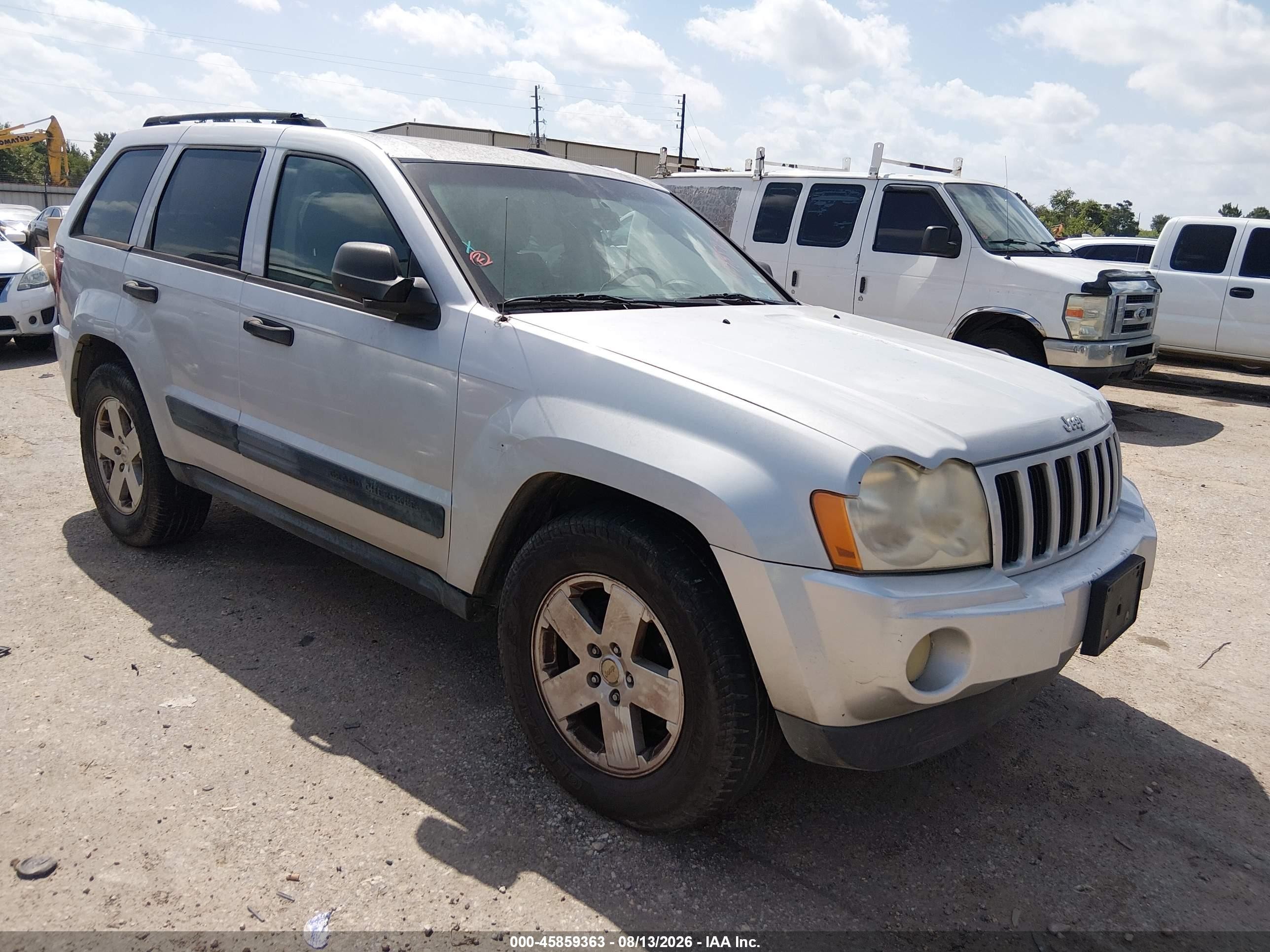 2006 Jeep Grand Cherokee Laredo Серебряный vin: 1J4HR48N36C212943