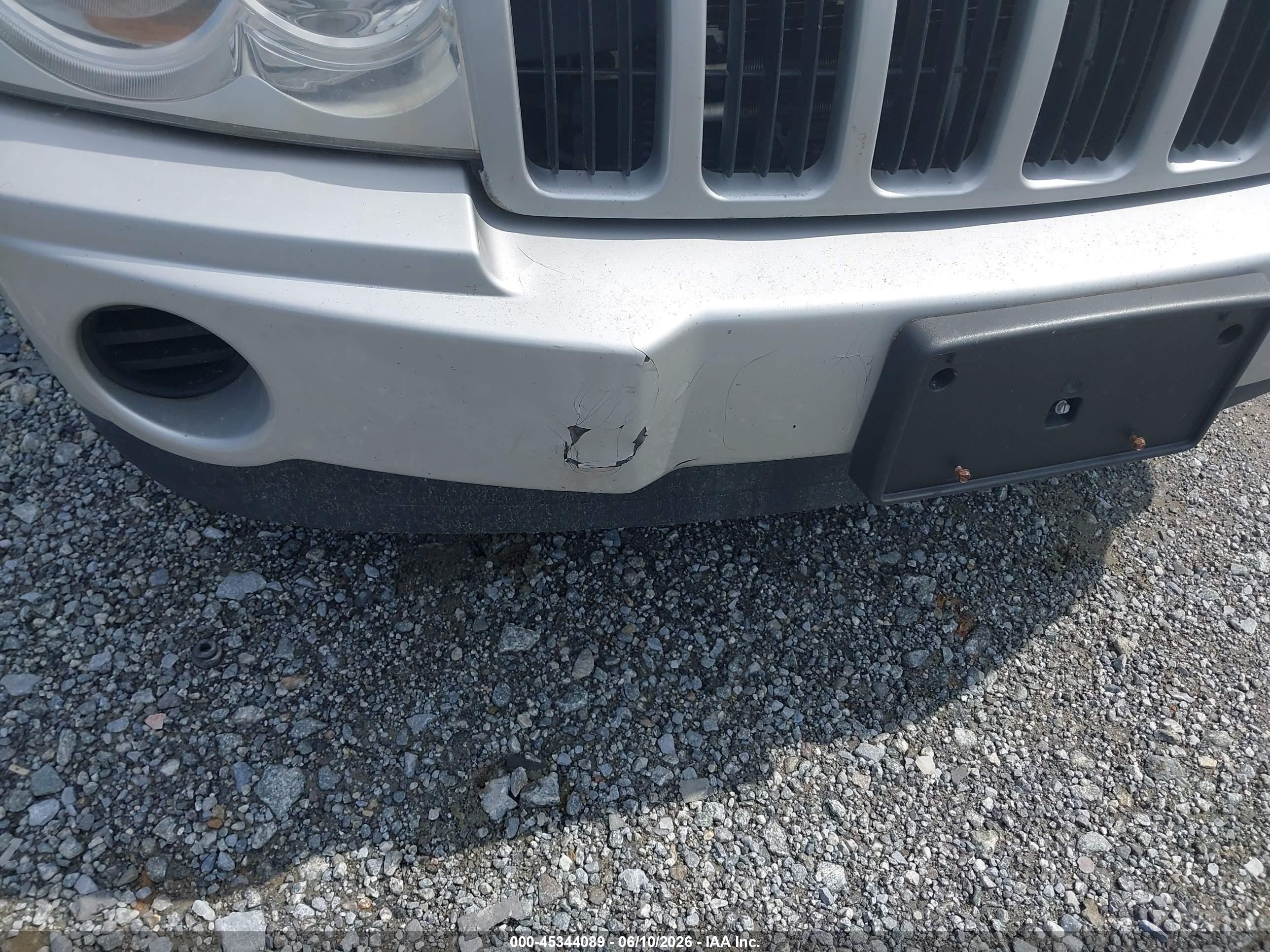 2006 Jeep Grand Cherokee Laredo Silver vin: 1J4HR48N36C251001