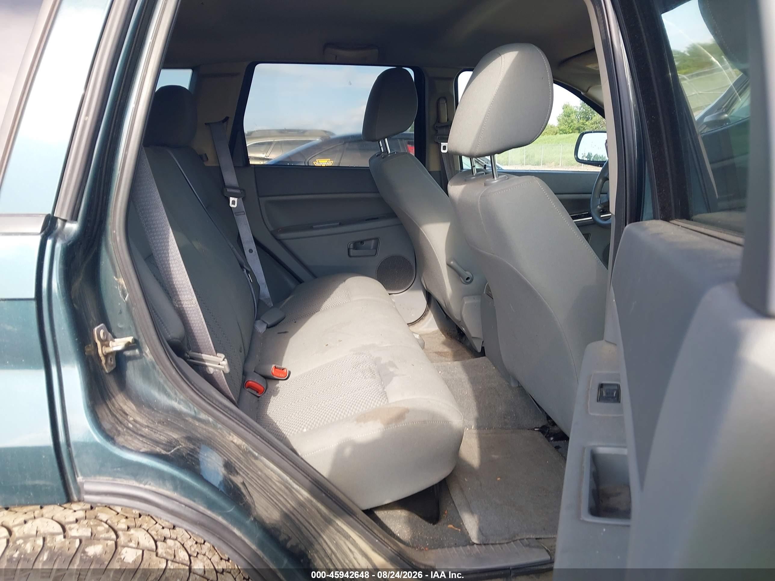 2005 Jeep Grand Cherokee Laredo Green vin: 1J4HR48N95C530242