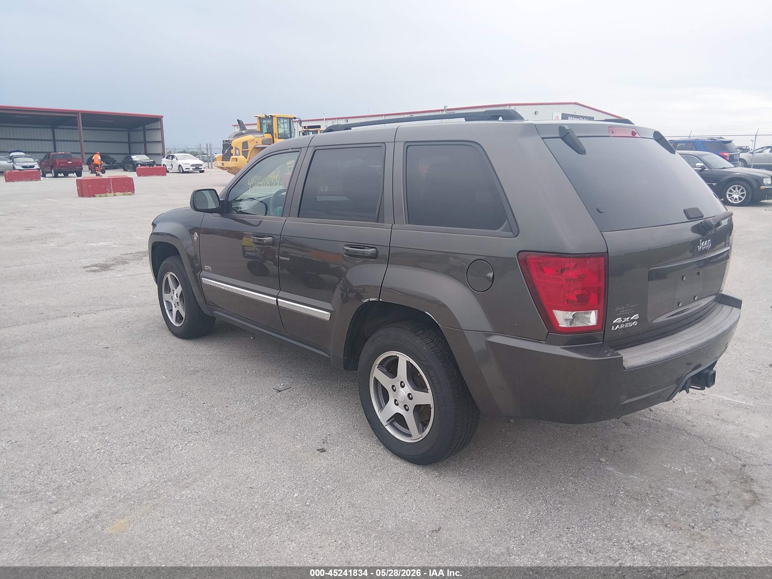 2006 Jeep Grand Cherokee Laredo Gray vin: 1J4HR48NX6C333193