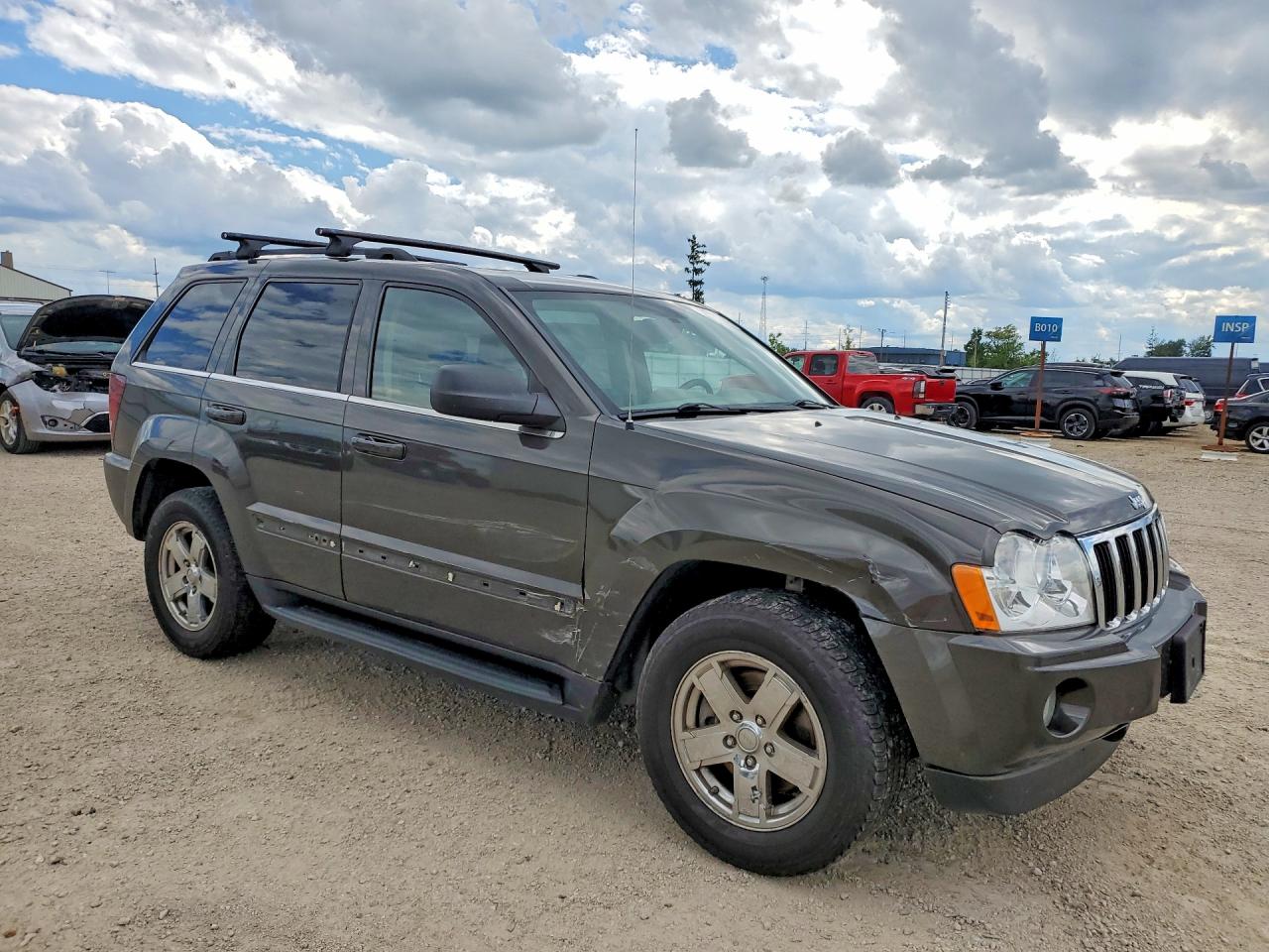 2005 Jeep Grand Cherokee Limited Green vin: 1J4HR58205C532893