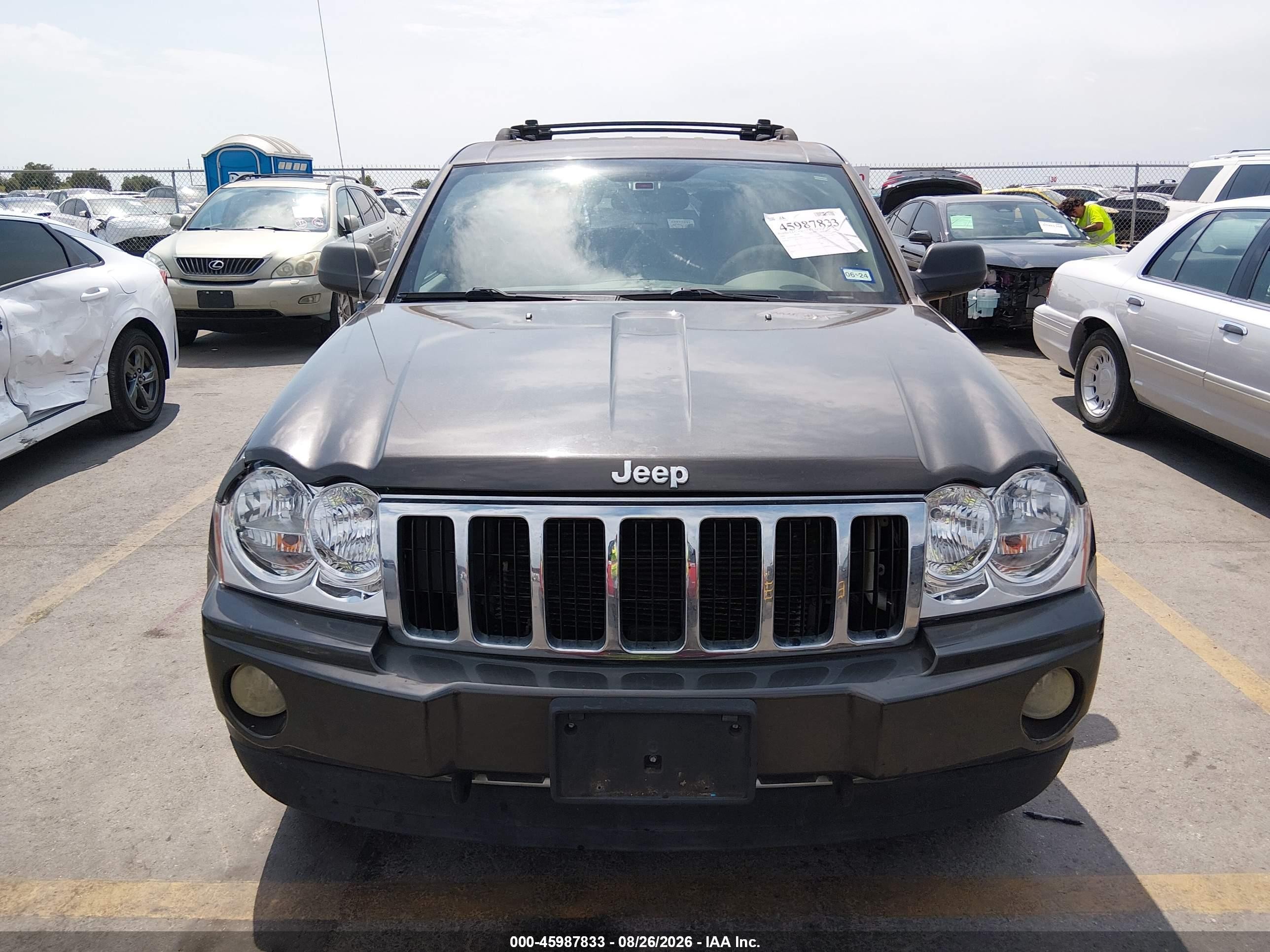 2005 Jeep Grand Cherokee Limited Gray vin: 1J4HR58215C675058