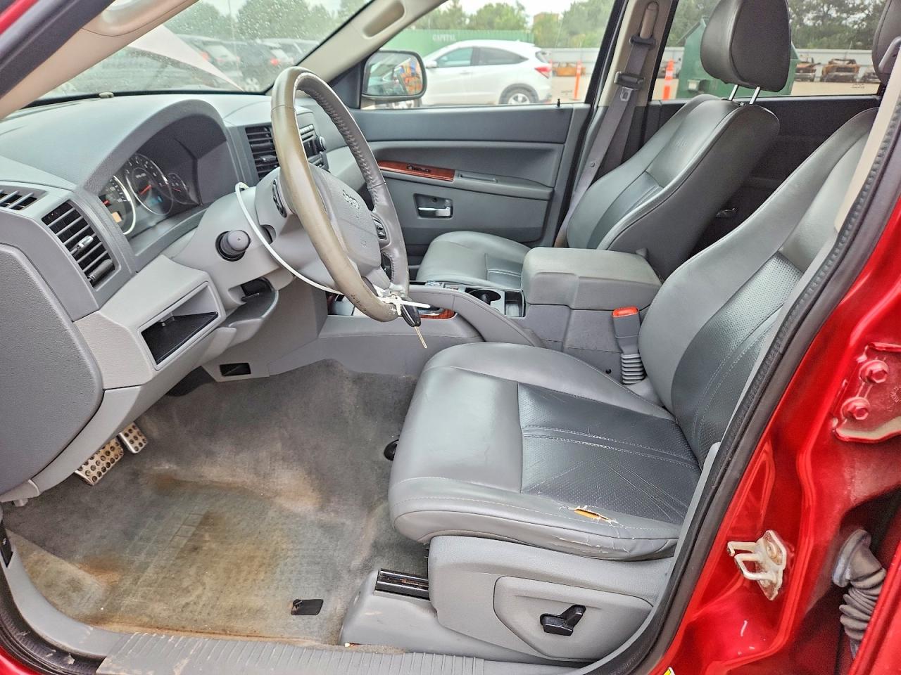 2006 Jeep Grand Cherokee Limited Red vin: 1J4HR58216C102663