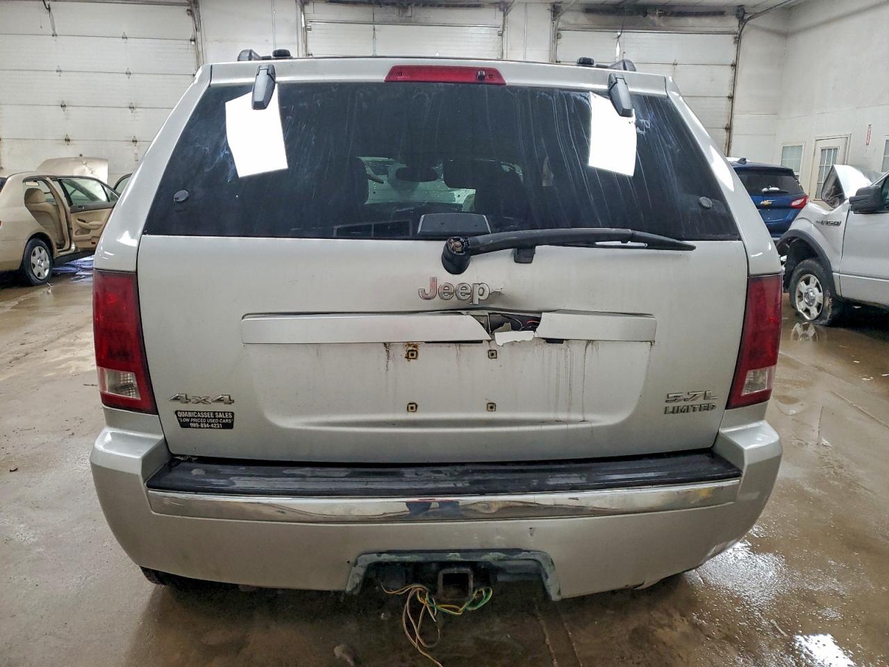2005 Jeep Grand Cherokee Limited Серебряный vin: 1J4HR58225C550781