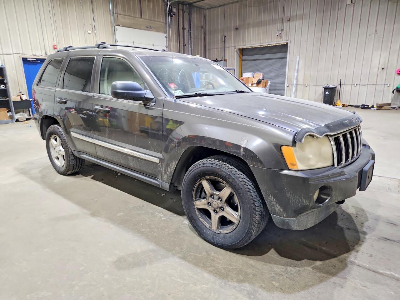 2005 Jeep Grand Cherokee Limited Gray vin: 1J4HR58235C674980