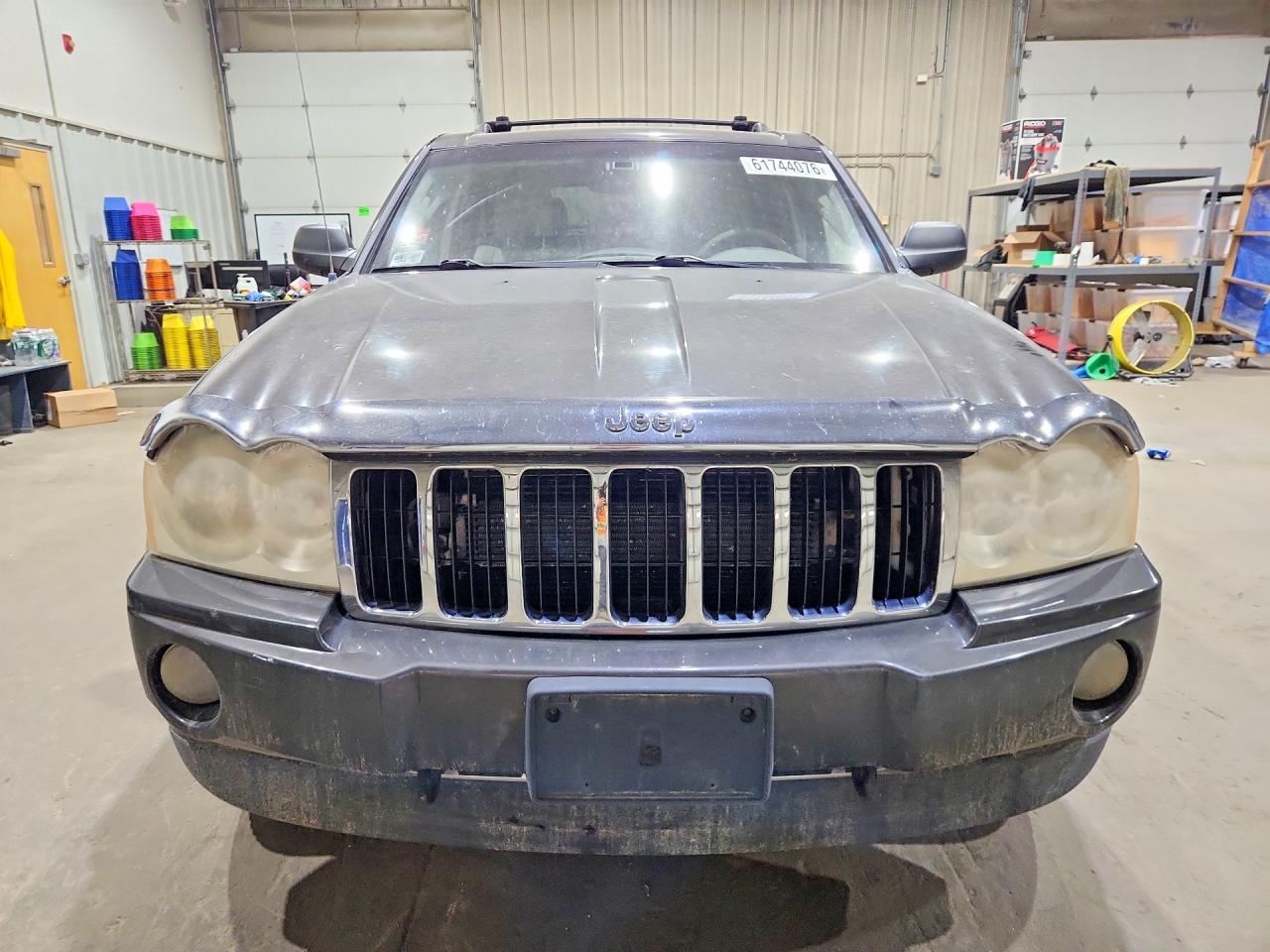 2005 Jeep Grand Cherokee Limited Gray vin: 1J4HR58235C674980