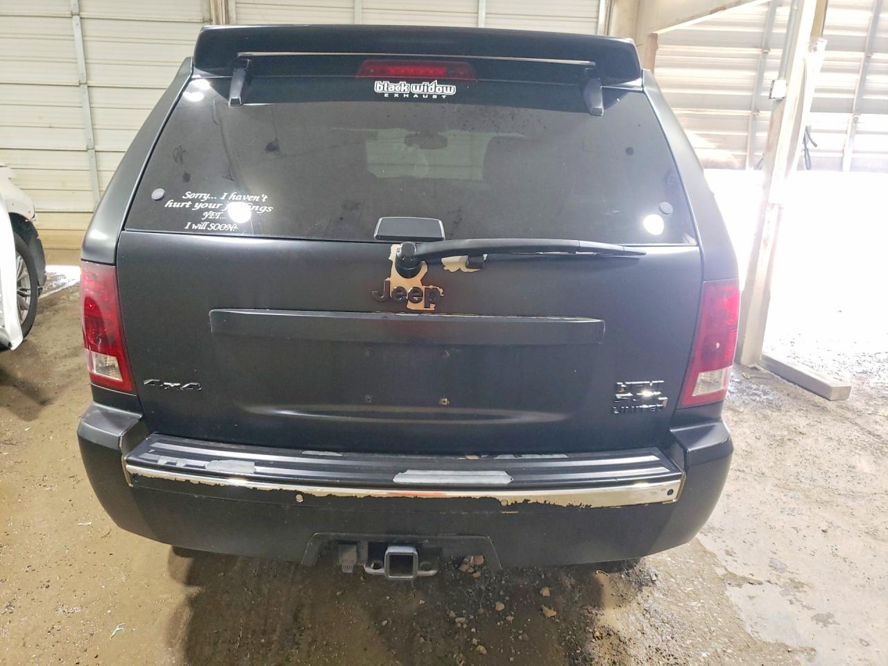 2005 Jeep Grand Cherokee Limited Black vin: 1J4HR58245C615808