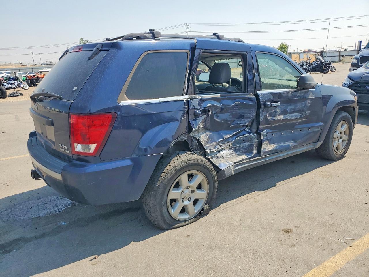 2005 Jeep Grand Cherokee Limited Blue vin: 1J4HR58255C672034