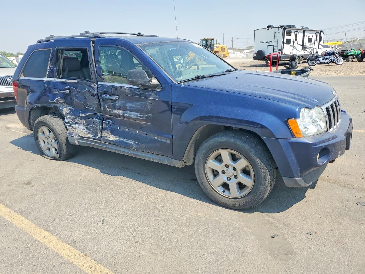 2005 Jeep Grand Cherokee Limited Blue vin: 1J4HR58255C672034