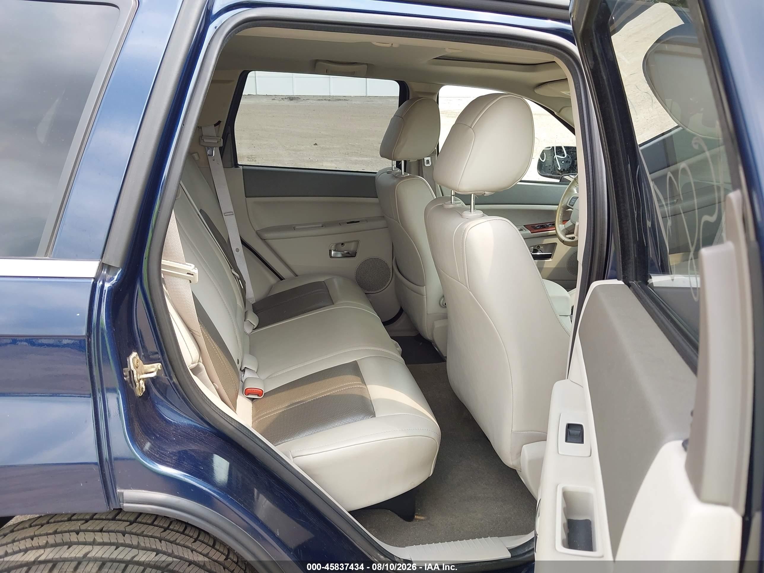2005 Jeep Grand Cherokee Limited Dark Blue vin: 1J4HR58255C727730