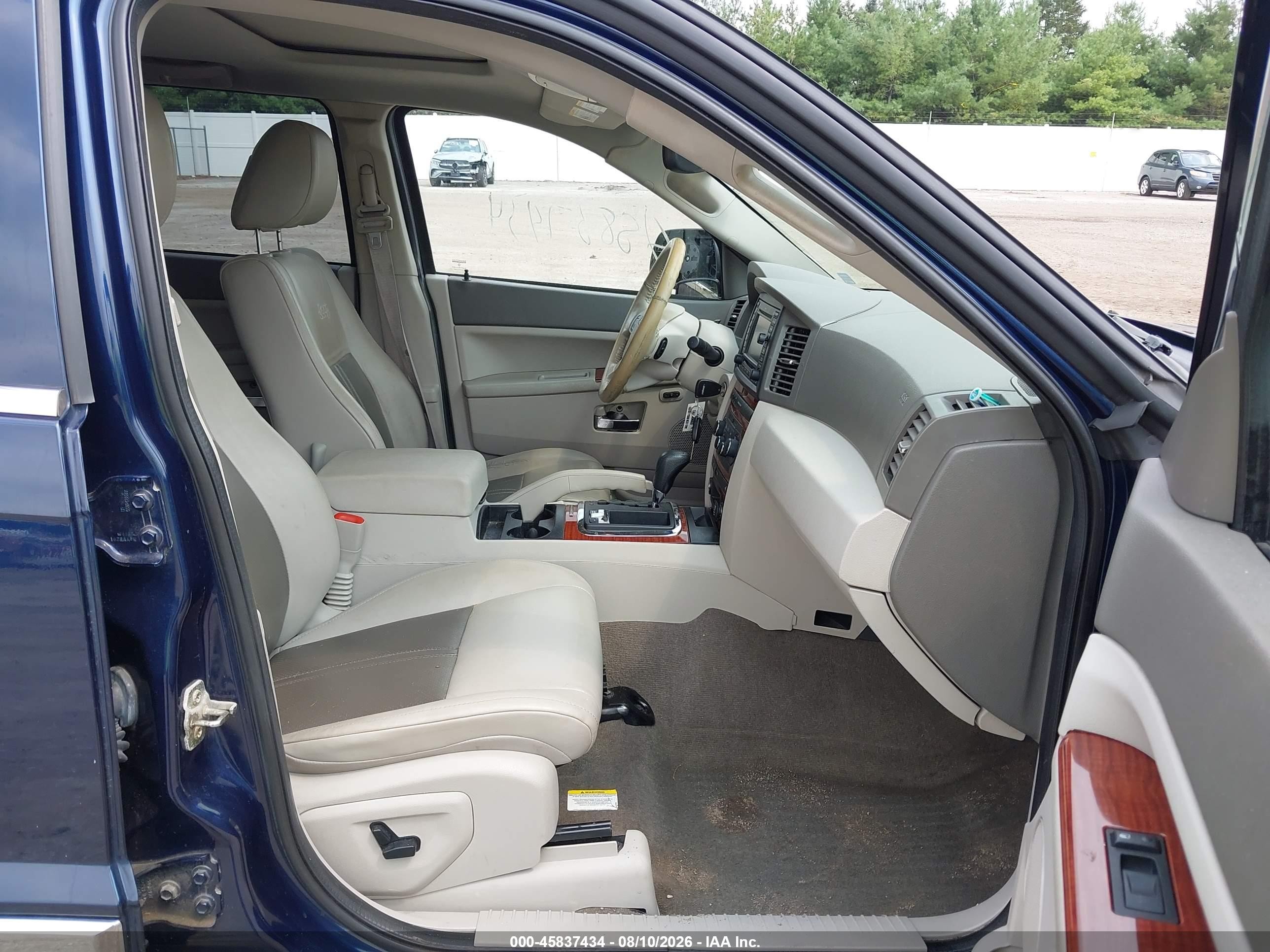 2005 Jeep Grand Cherokee Limited Dark Blue vin: 1J4HR58255C727730