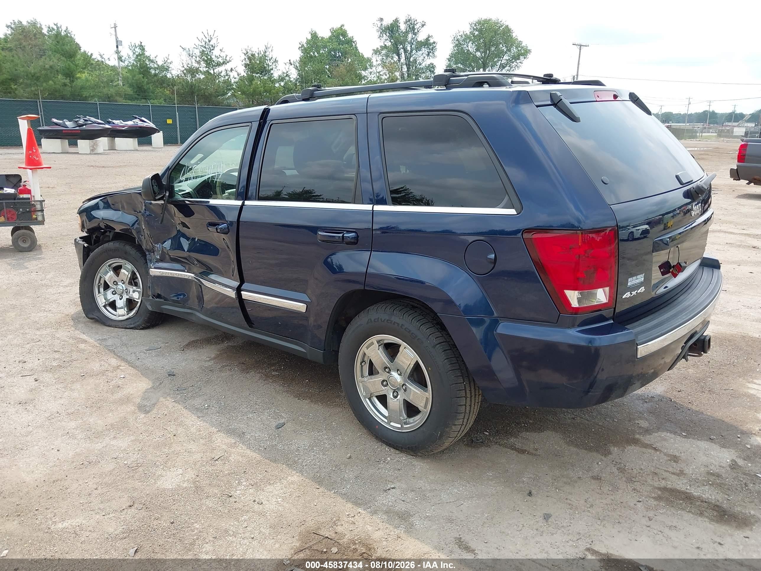 2005 Jeep Grand Cherokee Limited Dark Blue vin: 1J4HR58255C727730