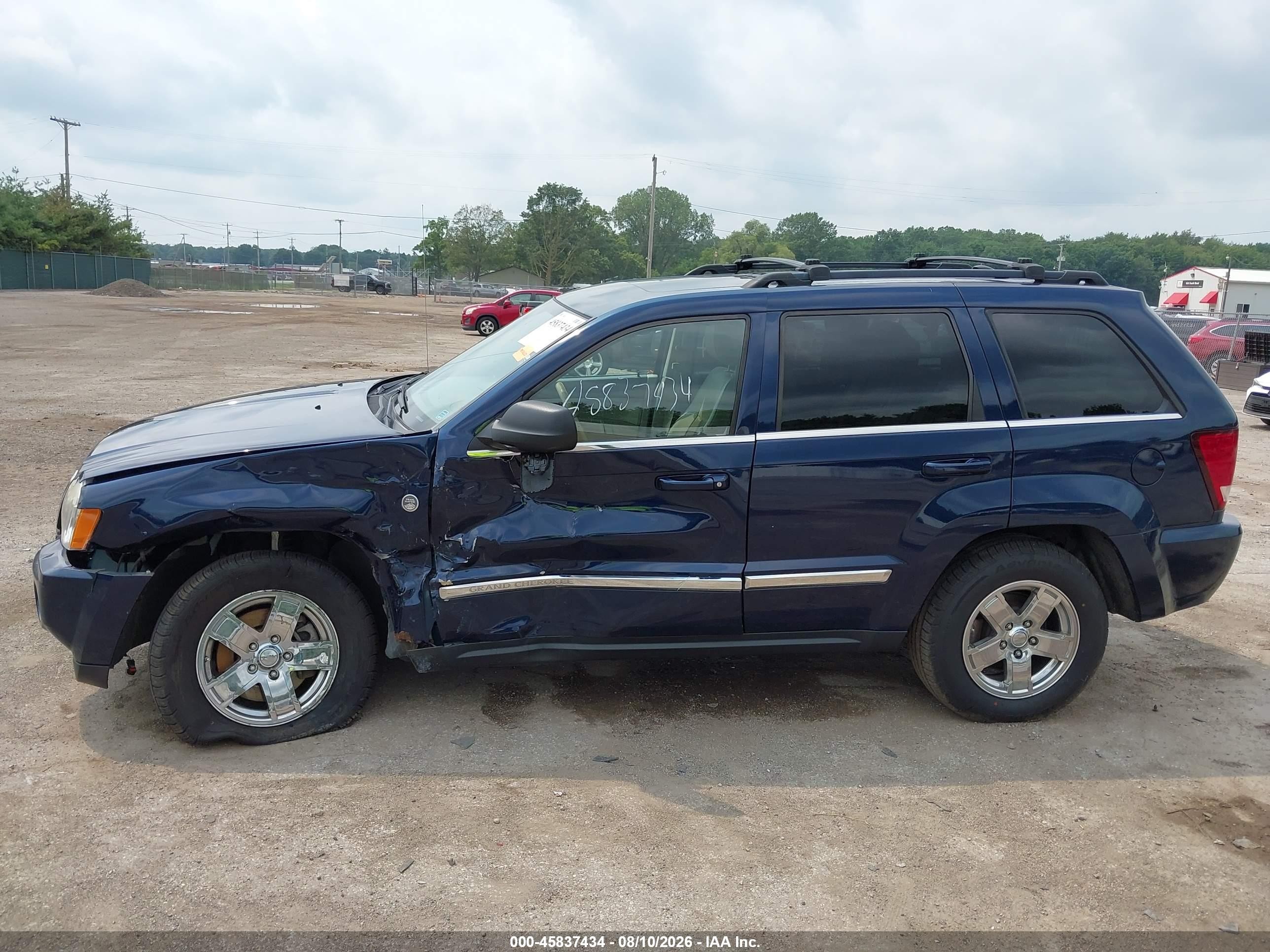 2005 Jeep Grand Cherokee Limited Dark Blue vin: 1J4HR58255C727730