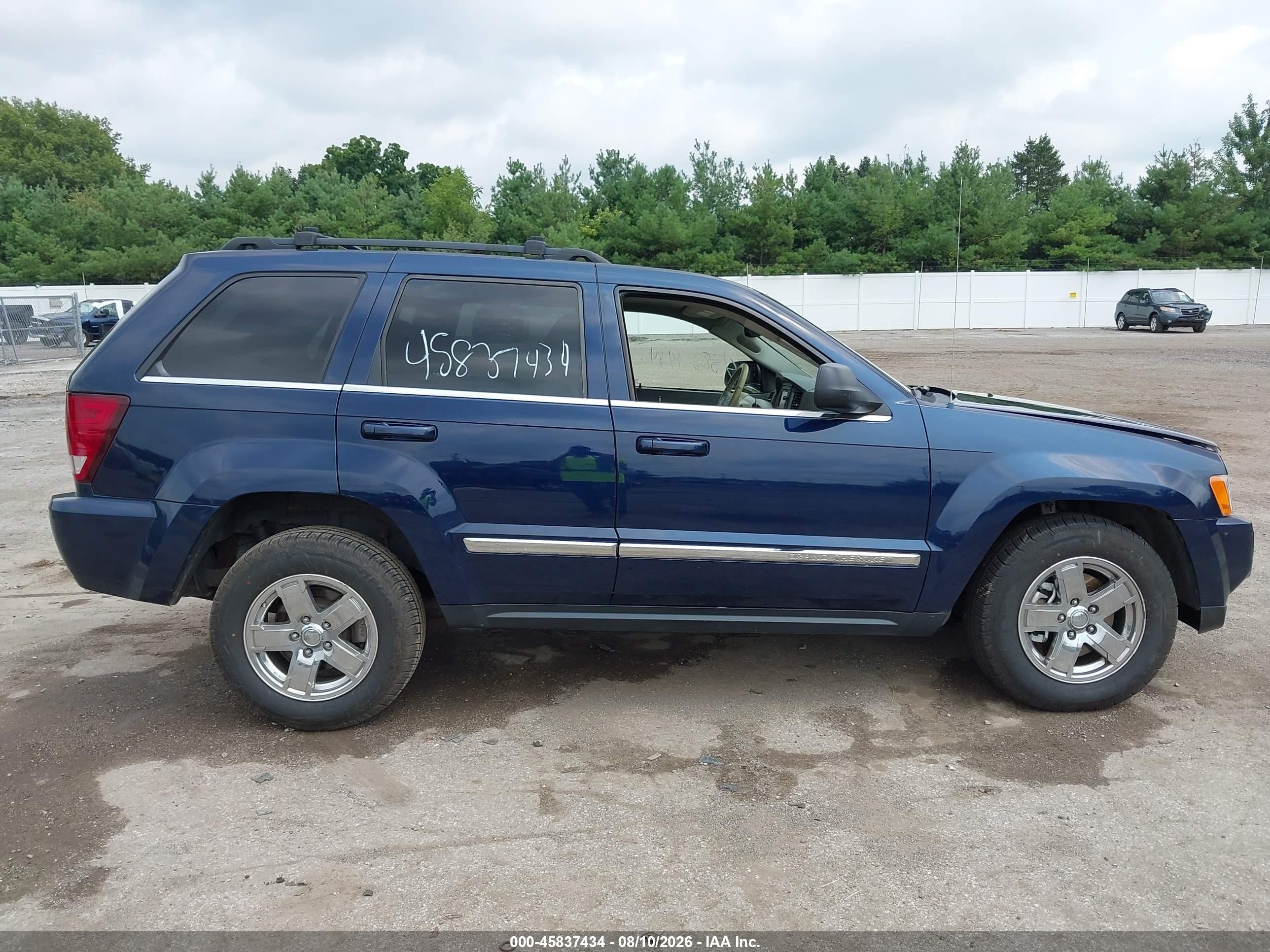 2005 Jeep Grand Cherokee Limited Dark Blue vin: 1J4HR58255C727730