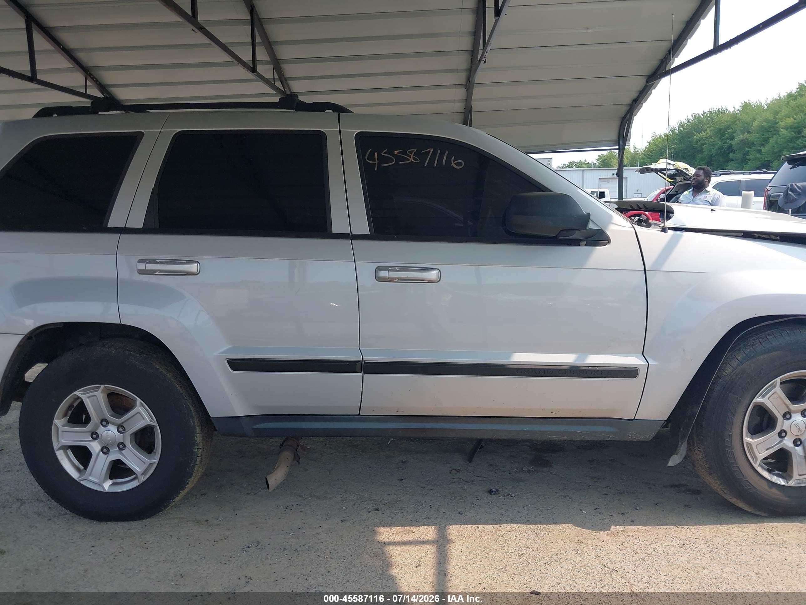 2006 Jeep Grand Cherokee Limited Silver vin: 1J4HR58256C361494