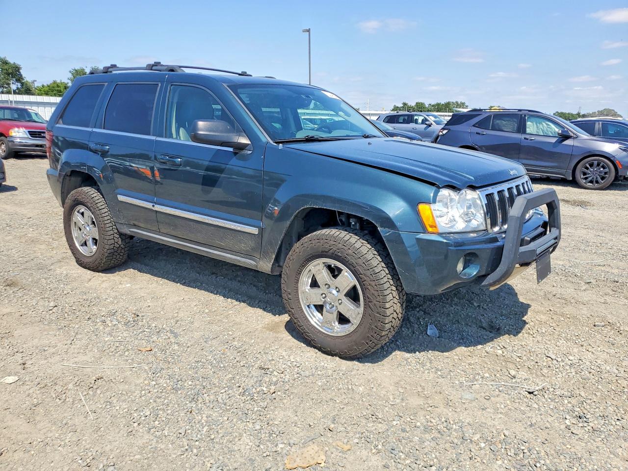 2005 Jeep Grand Cherokee Limited Зеленый vin: 1J4HR58265C688985