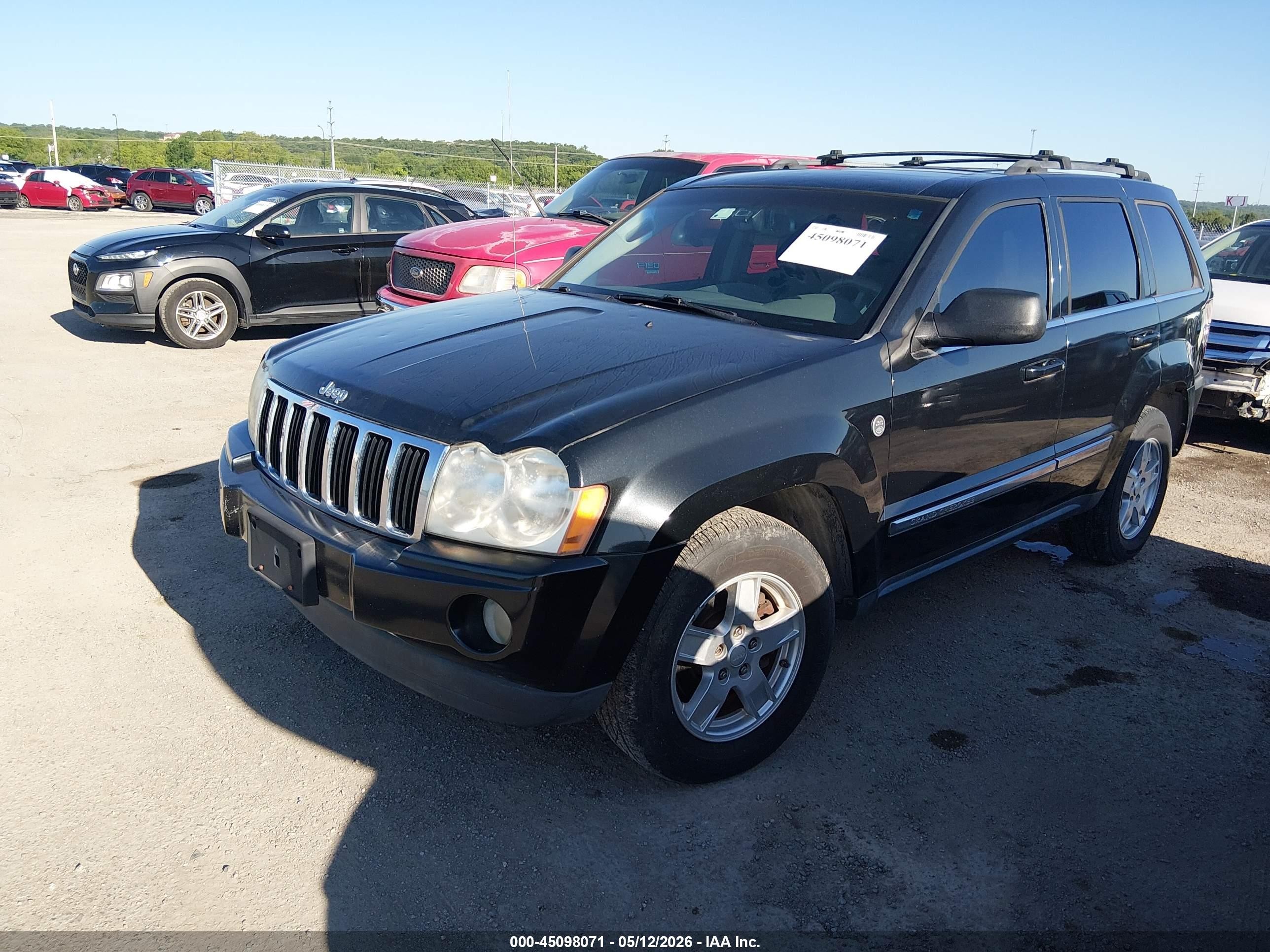 2005 Jeep Grand Cherokee Limited Черный vin: 1J4HR58275C511829