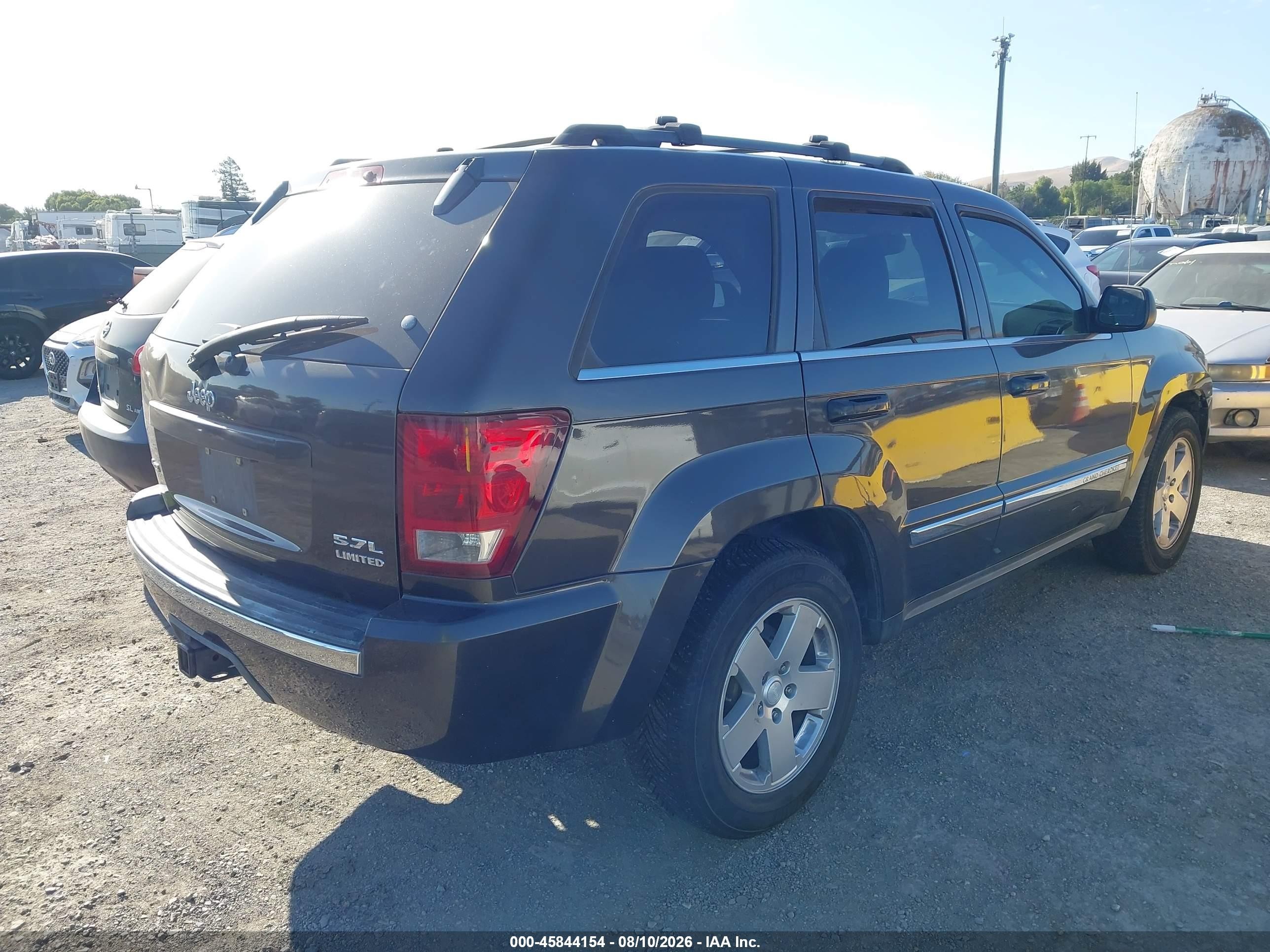 2005 Jeep Grand Cherokee Limited Gray vin: 1J4HR58285C521575