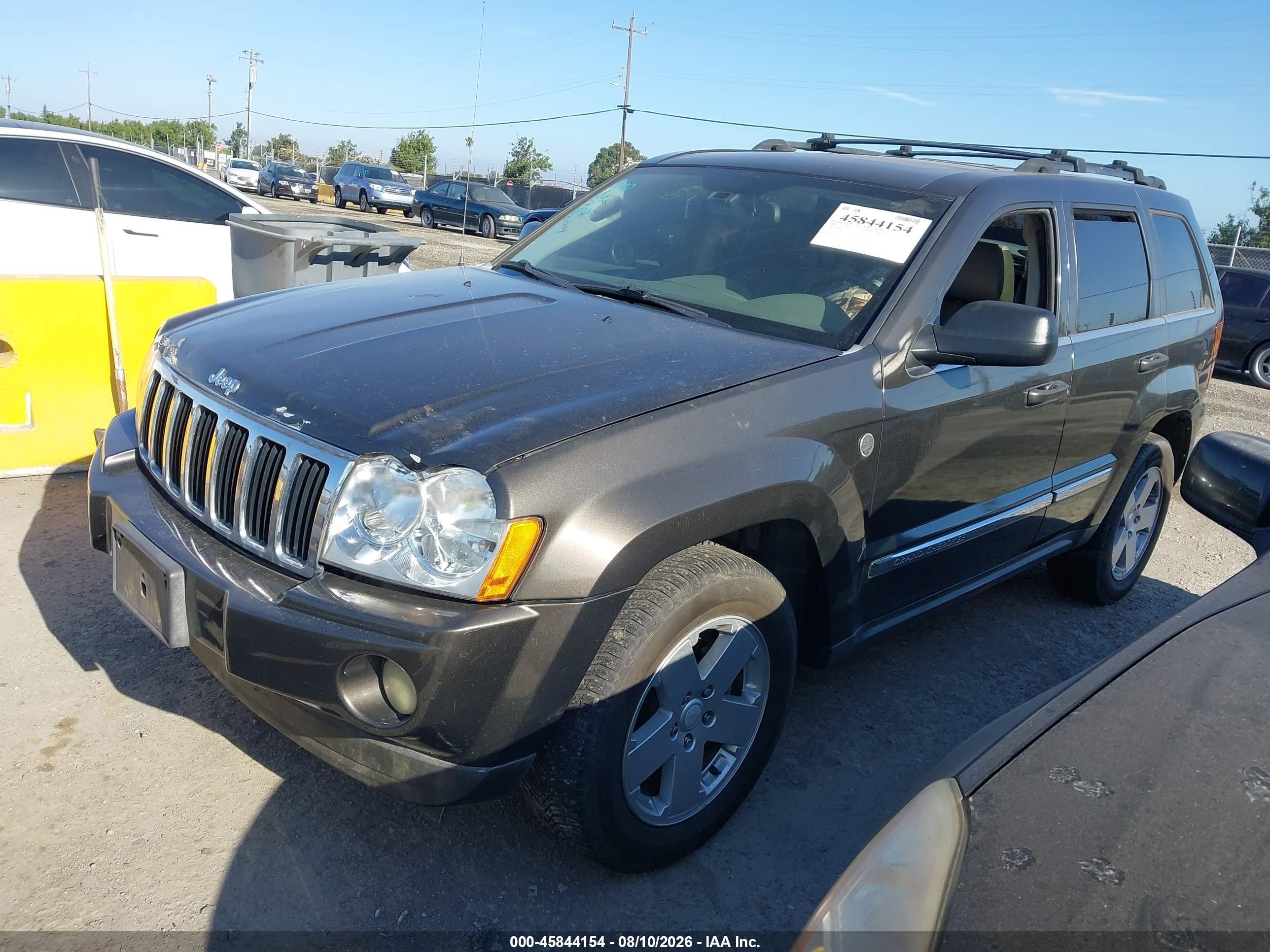 2005 Jeep Grand Cherokee Limited Gray vin: 1J4HR58285C521575