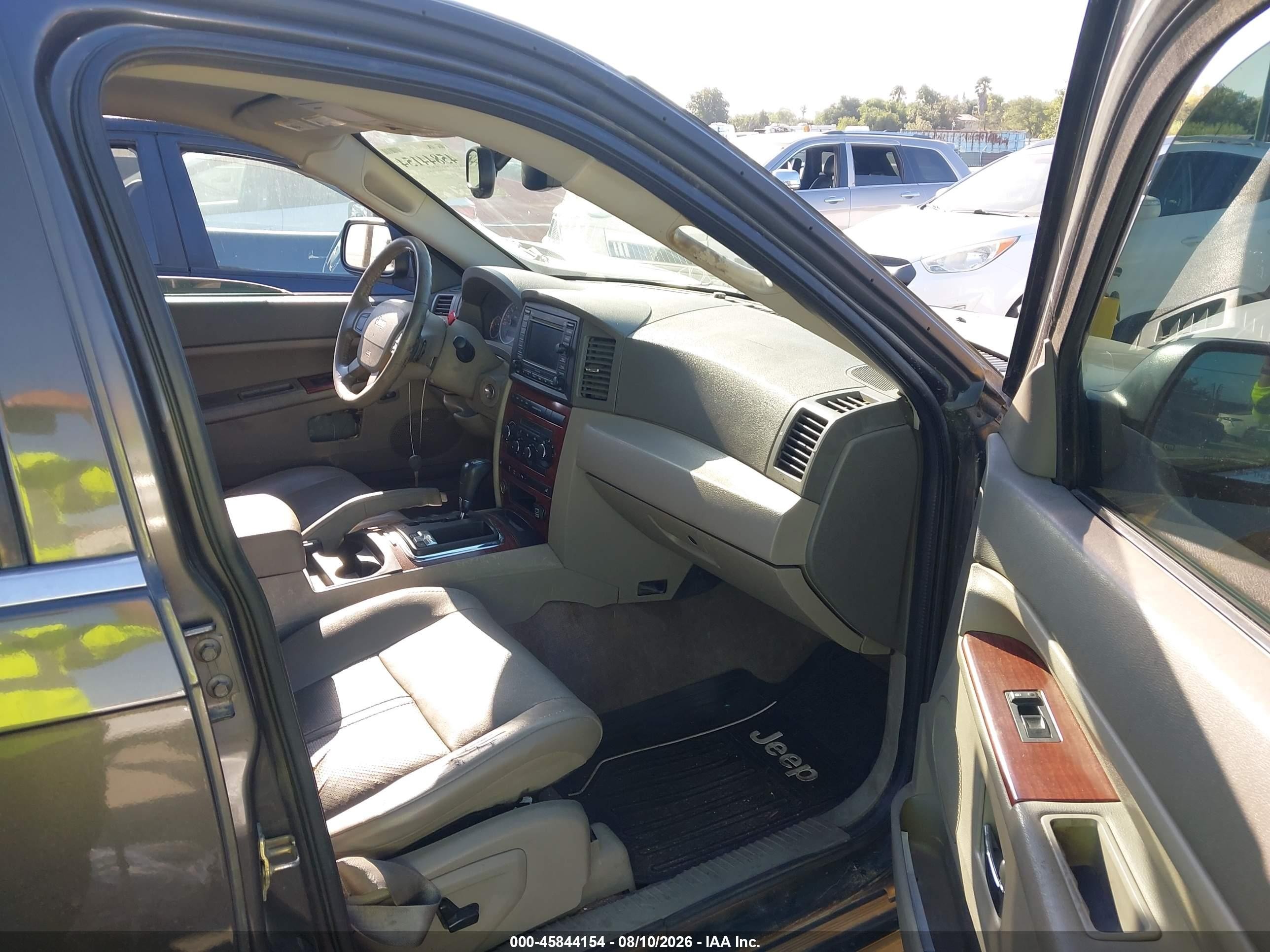 2005 Jeep Grand Cherokee Limited Gray vin: 1J4HR58285C521575