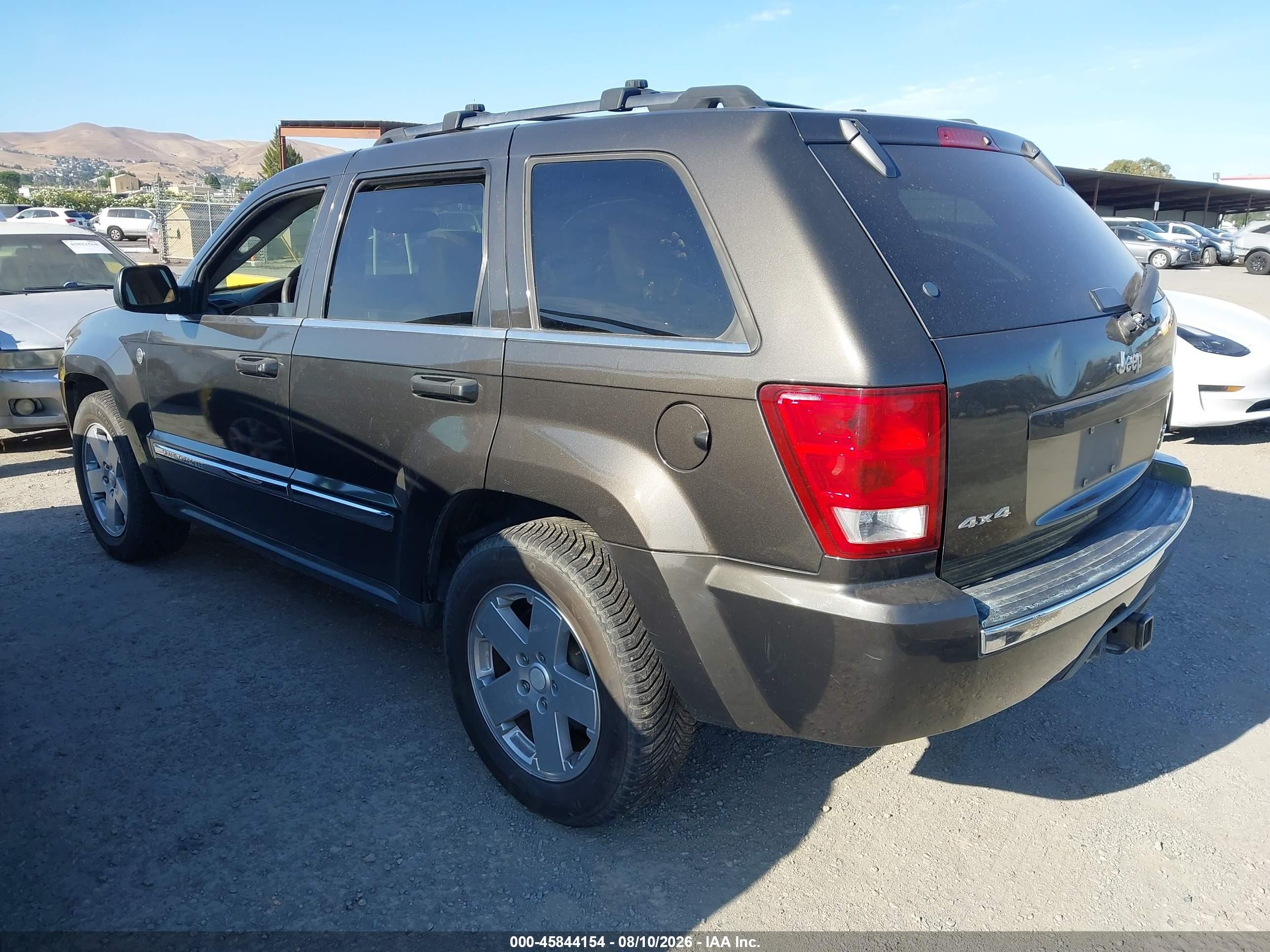 2005 Jeep Grand Cherokee Limited Gray vin: 1J4HR58285C521575