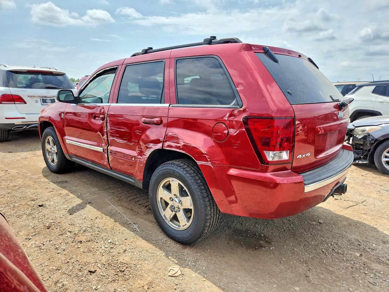 2005 Jeep Grand Cherokee Limited Красный vin: 1J4HR58285C699678