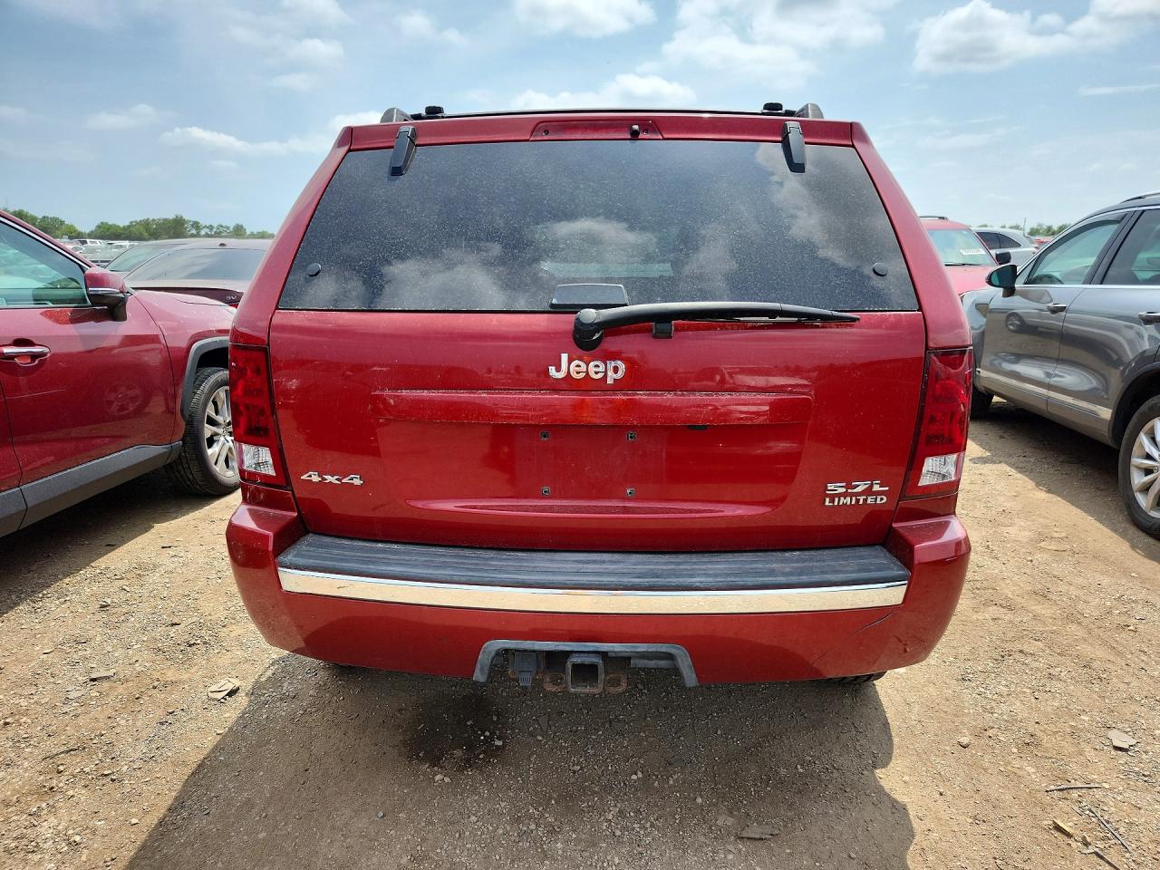 2005 Jeep Grand Cherokee Limited Красный vin: 1J4HR58285C699678