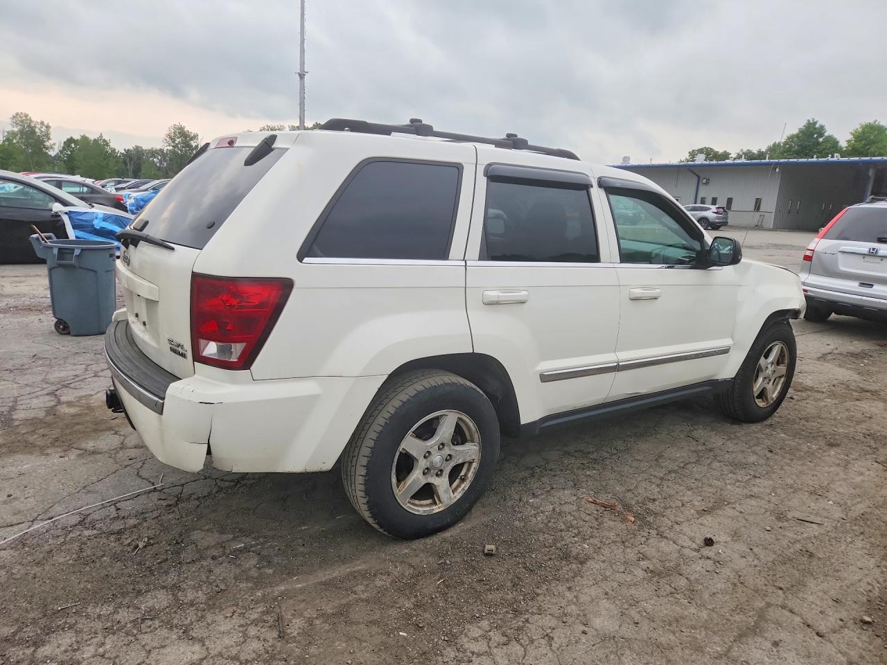2006 Jeep Grand Cherokee Limited White vin: 1J4HR58286C223206