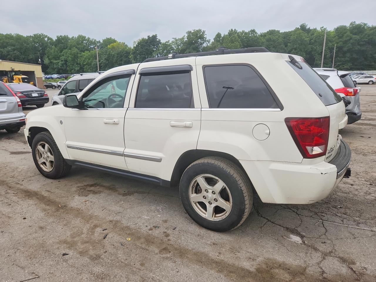 2006 Jeep Grand Cherokee Limited White vin: 1J4HR58286C223206
