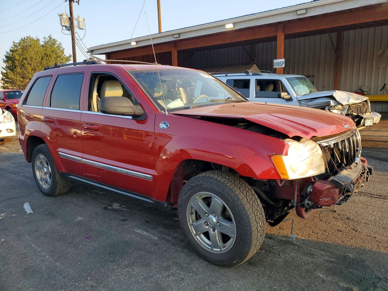 2006 Jeep Grand Cherokee Limited Темно-бордовый vin: 1J4HR58286C336346