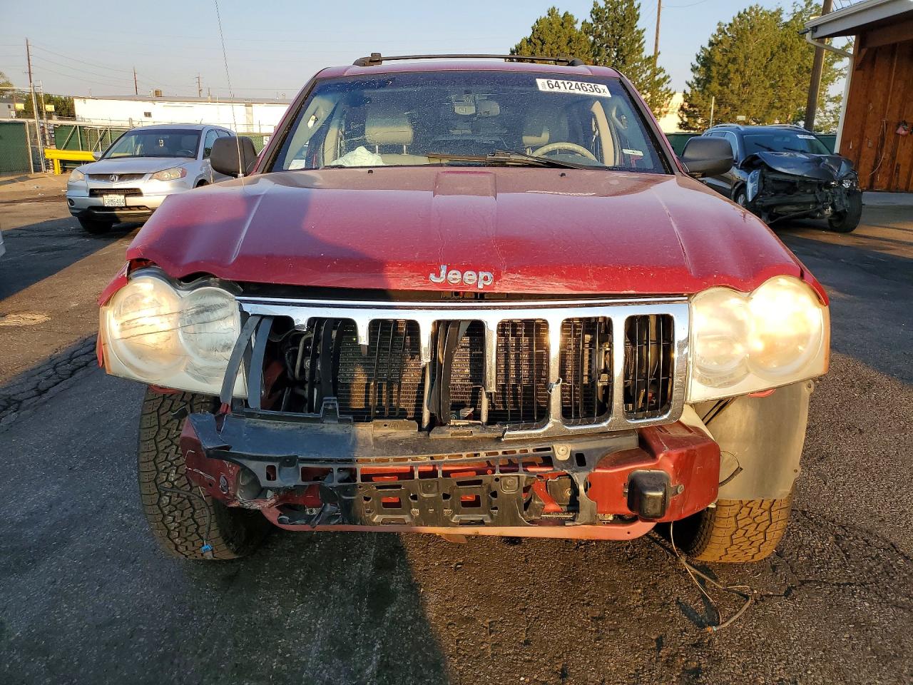 2006 Jeep Grand Cherokee Limited Темно-бордовый vin: 1J4HR58286C336346