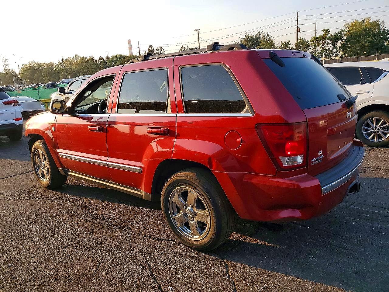 2006 Jeep Grand Cherokee Limited Темно-бордовый vin: 1J4HR58286C336346