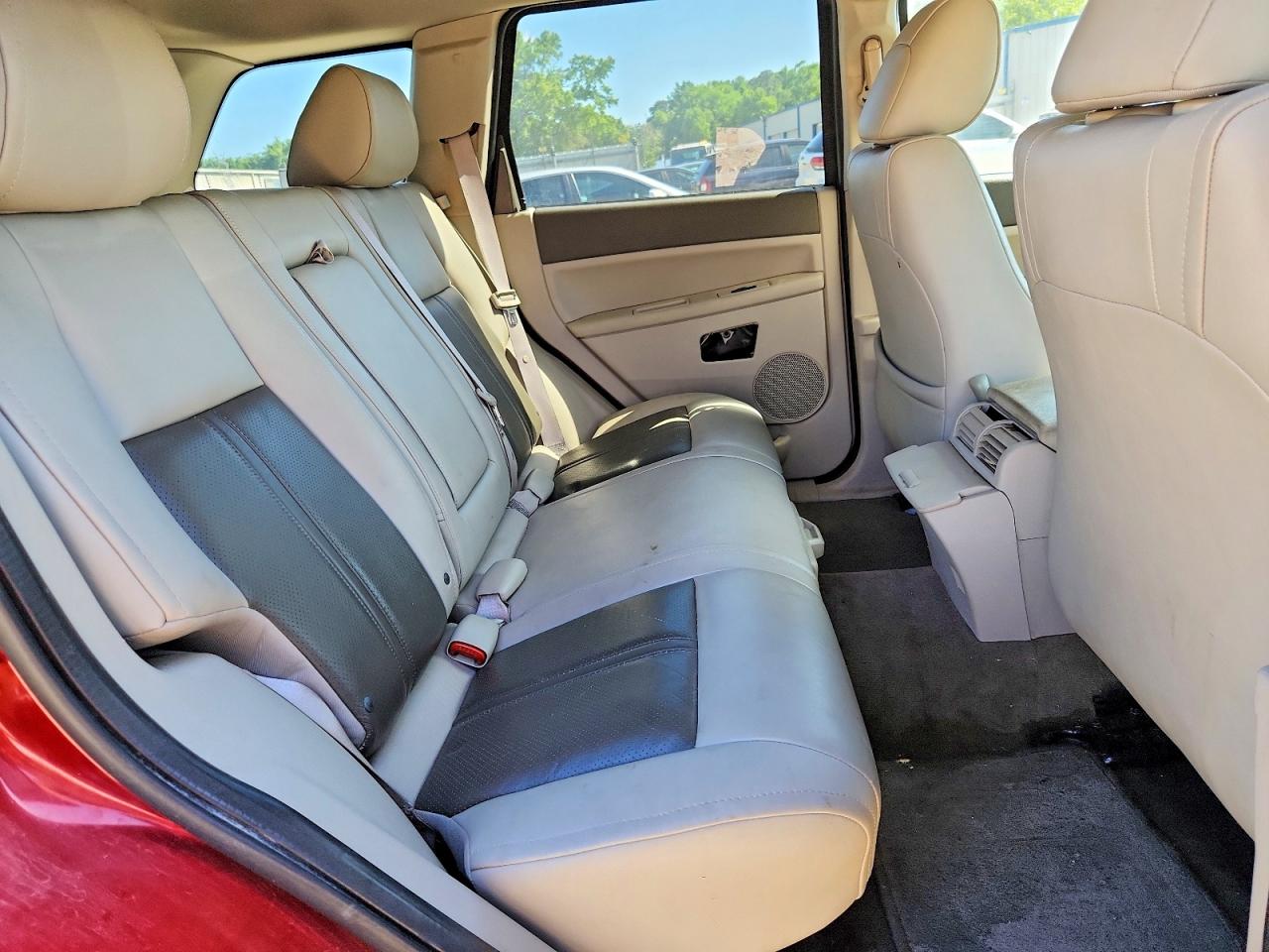 2005 Jeep Grand Cherokee Limited Red vin: 1J4HR58295C651901