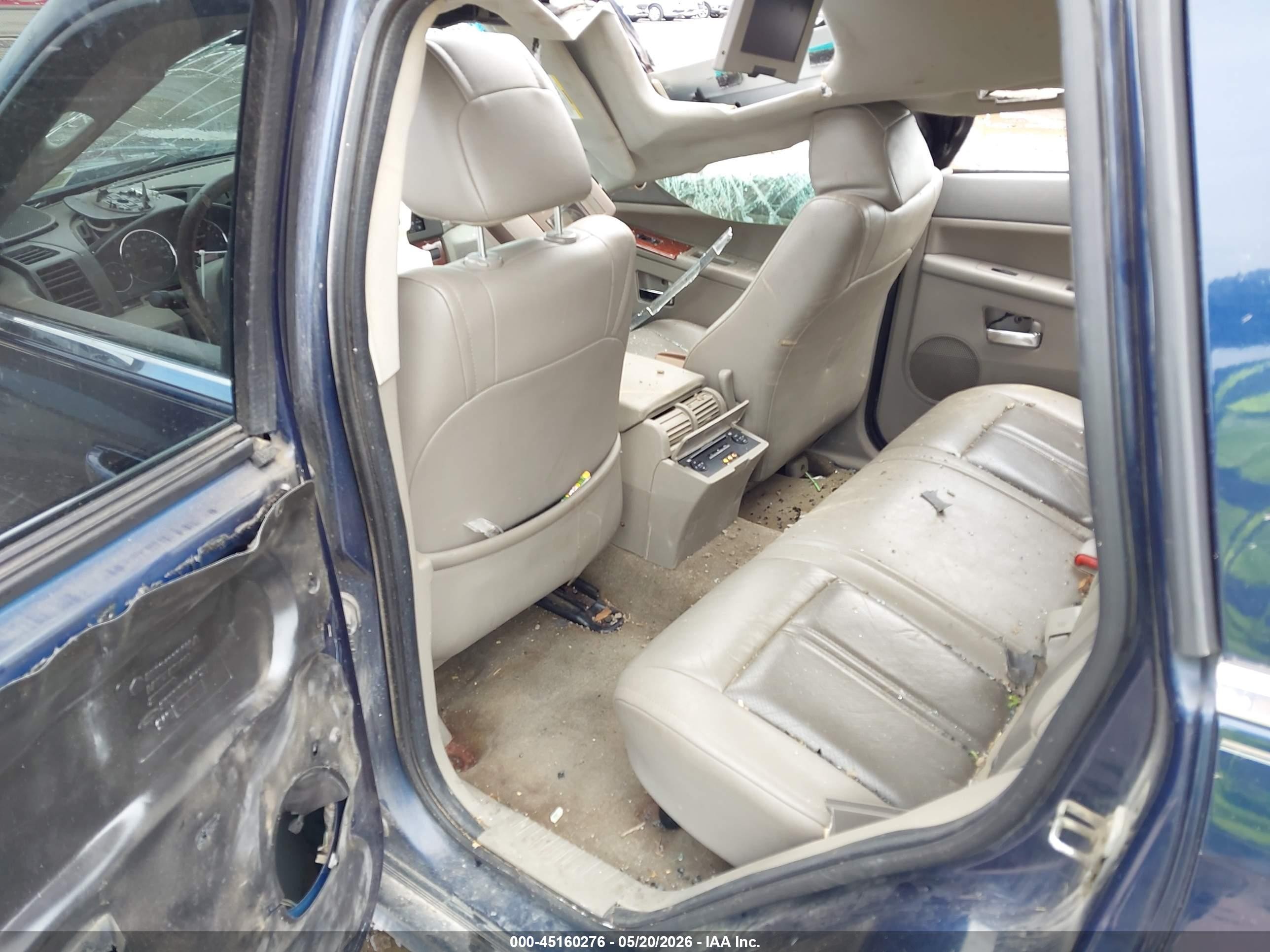 2005 Jeep Grand Cherokee Limited Blue vin: 1J4HR58N05C728830