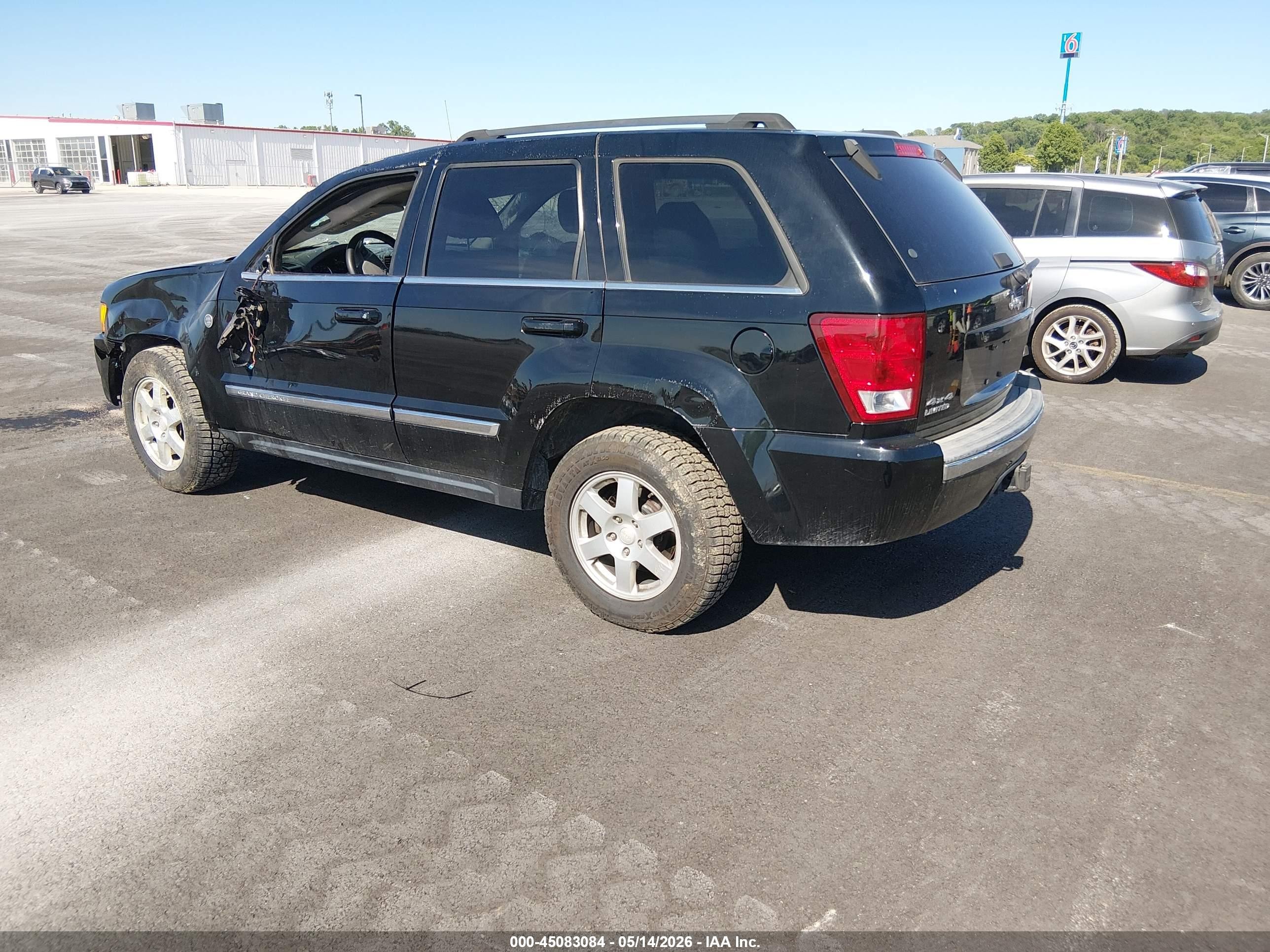 2006 Jeep Grand Cherokee Limited Black vin: 1J4HR58N06C278100