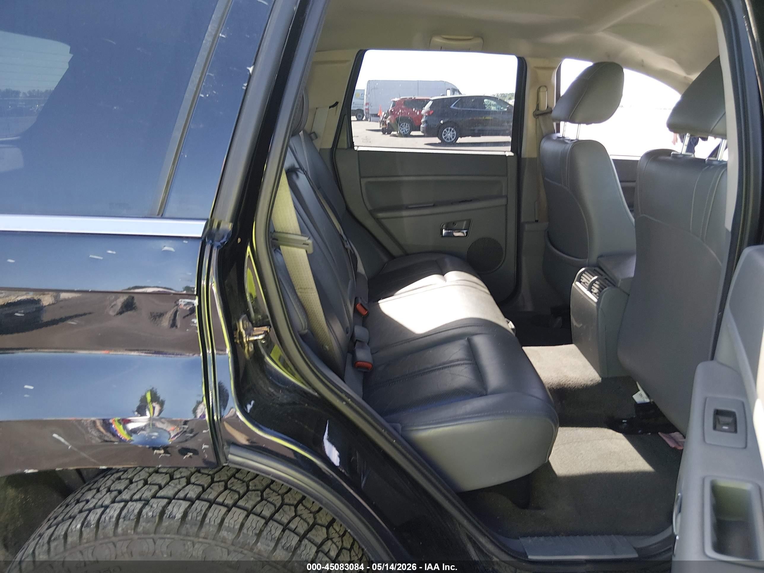 2006 Jeep Grand Cherokee Limited Black vin: 1J4HR58N06C278100