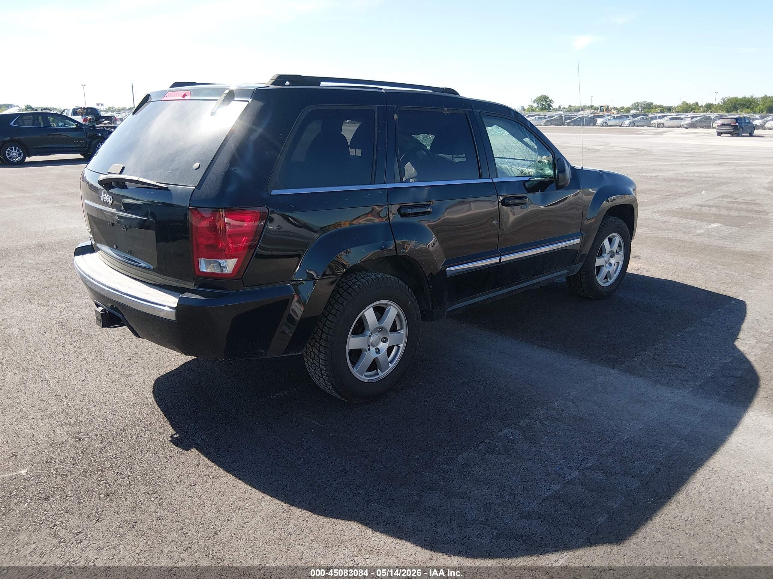 2006 Jeep Grand Cherokee Limited Black vin: 1J4HR58N06C278100