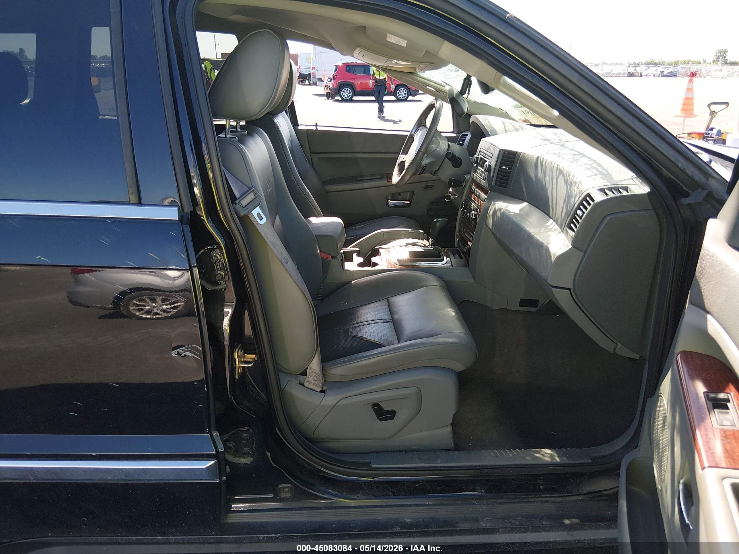2006 Jeep Grand Cherokee Limited Black vin: 1J4HR58N06C278100
