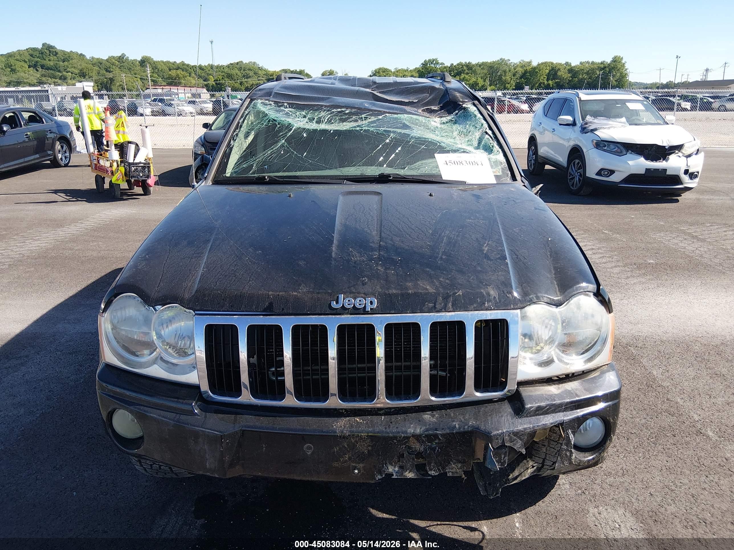 2006 Jeep Grand Cherokee Limited Black vin: 1J4HR58N06C278100