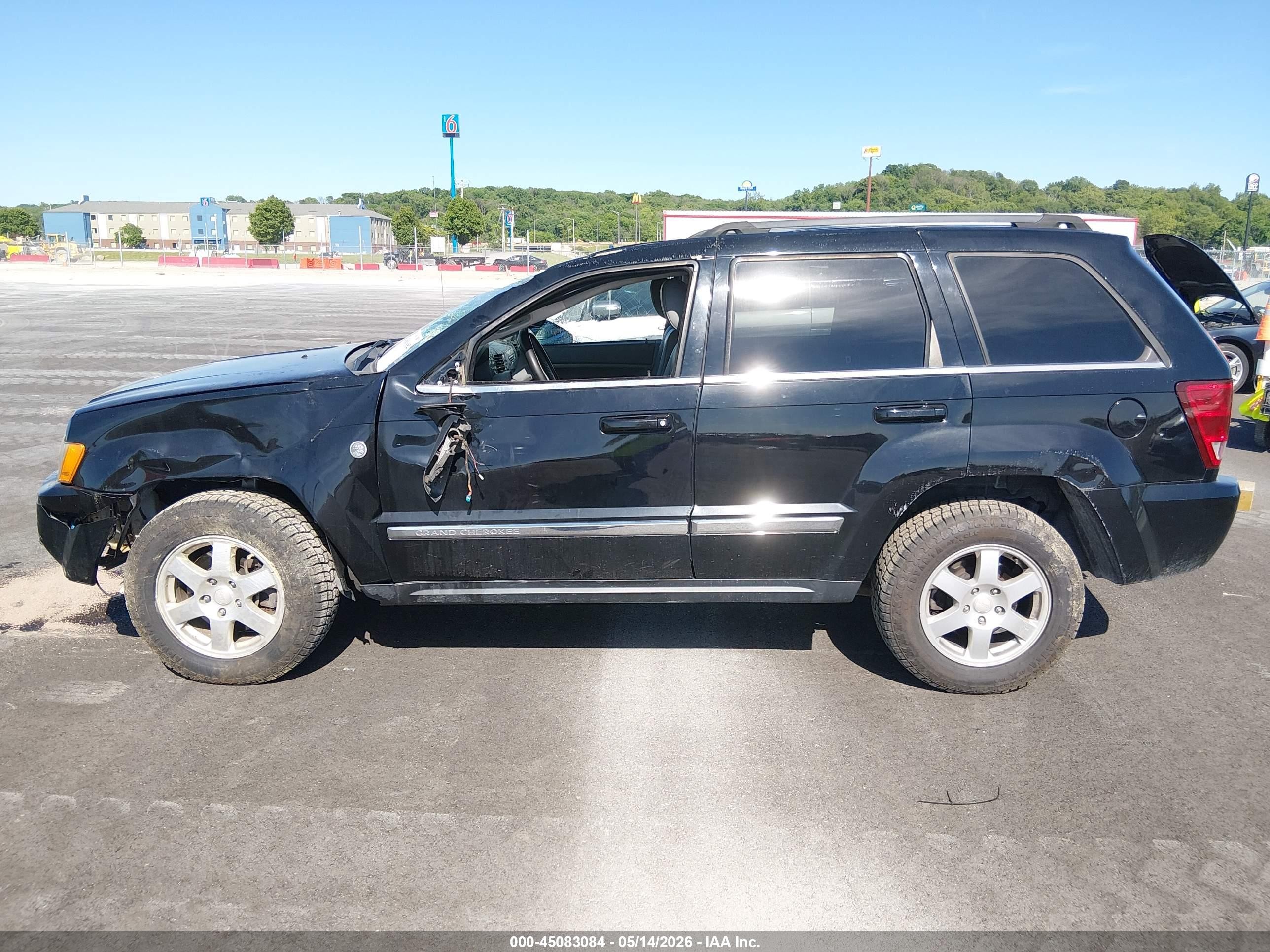 2006 Jeep Grand Cherokee Limited Black vin: 1J4HR58N06C278100