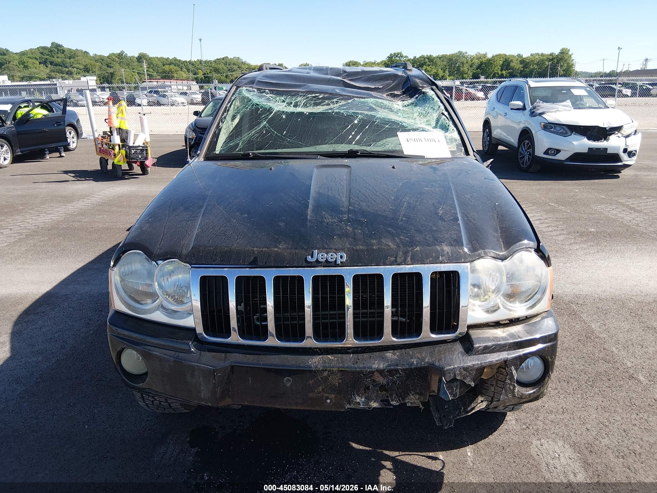 2006 Jeep Grand Cherokee Limited Black vin: 1J4HR58N06C278100