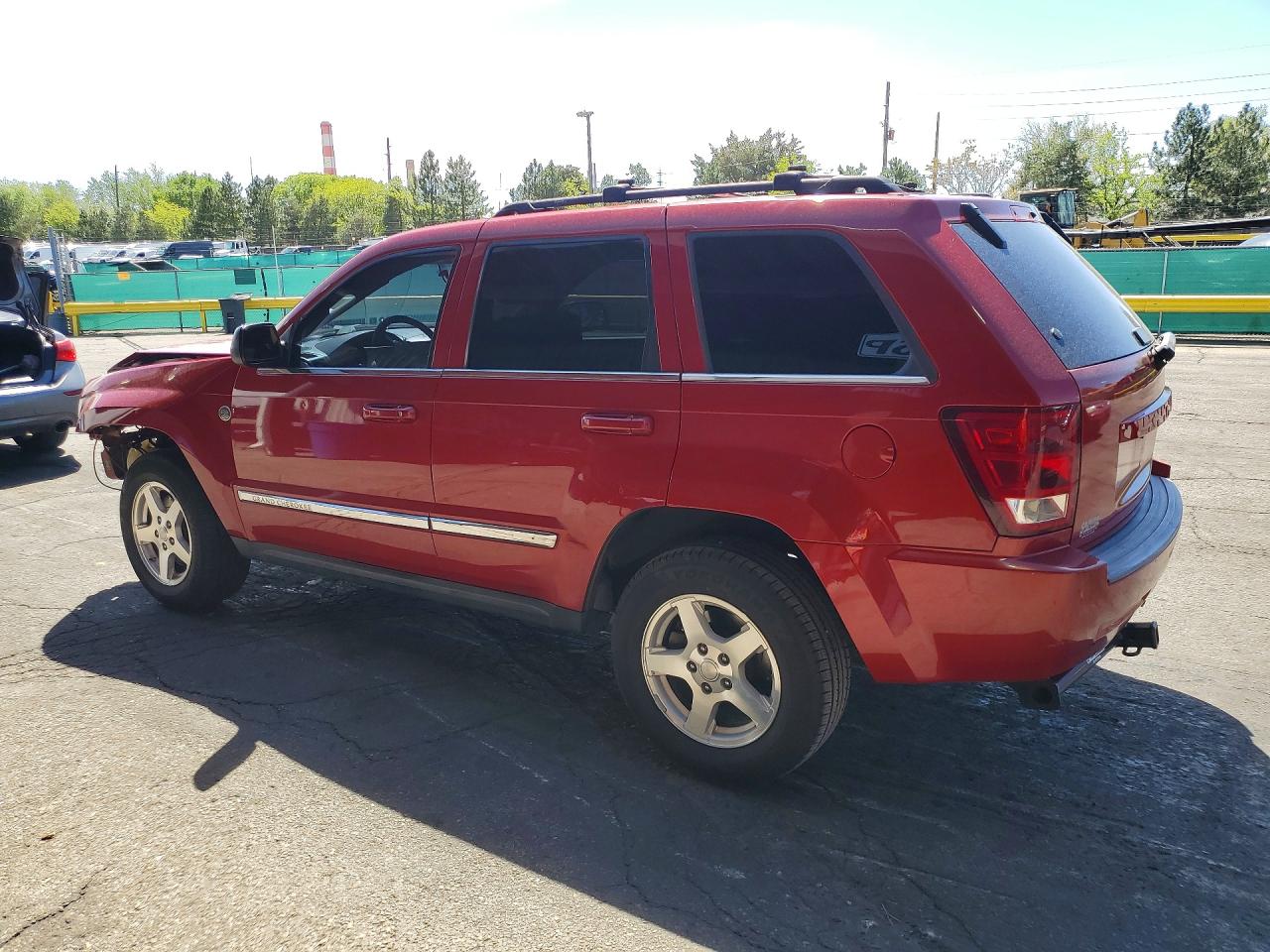 2005 Jeep Grand Cherokee Limited Maroon vin: 1J4HR58N45C612188