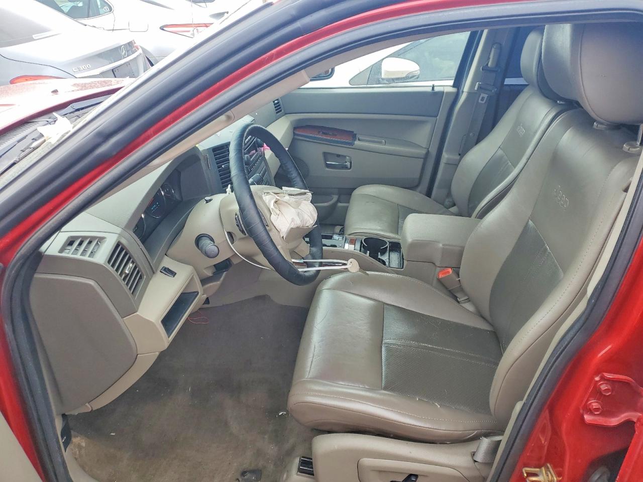 2005 Jeep Grand Cherokee Limited Maroon vin: 1J4HR58N45C612188