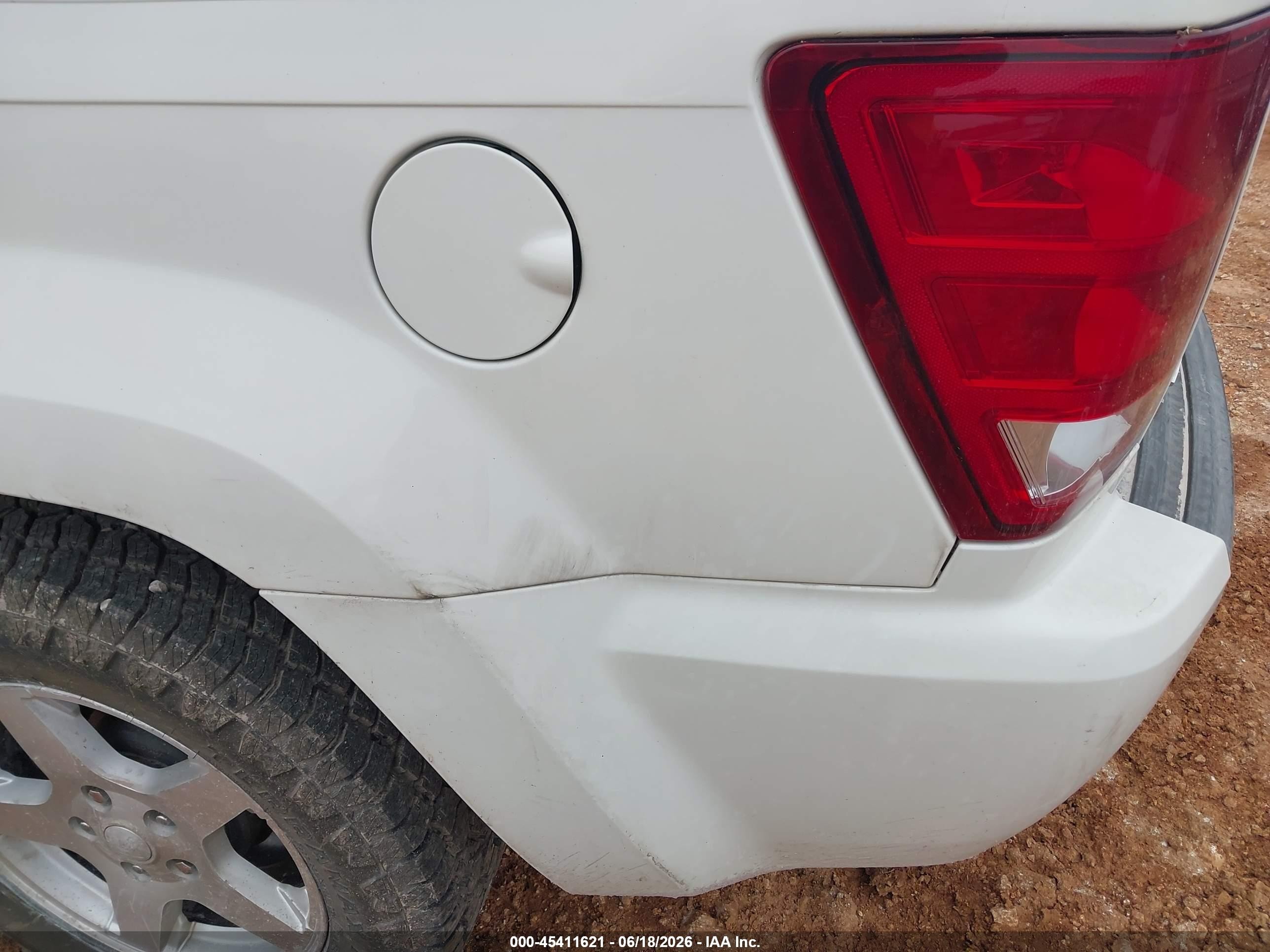 2006 Jeep Grand Cherokee Limited White vin: 1J4HR58N46C208356