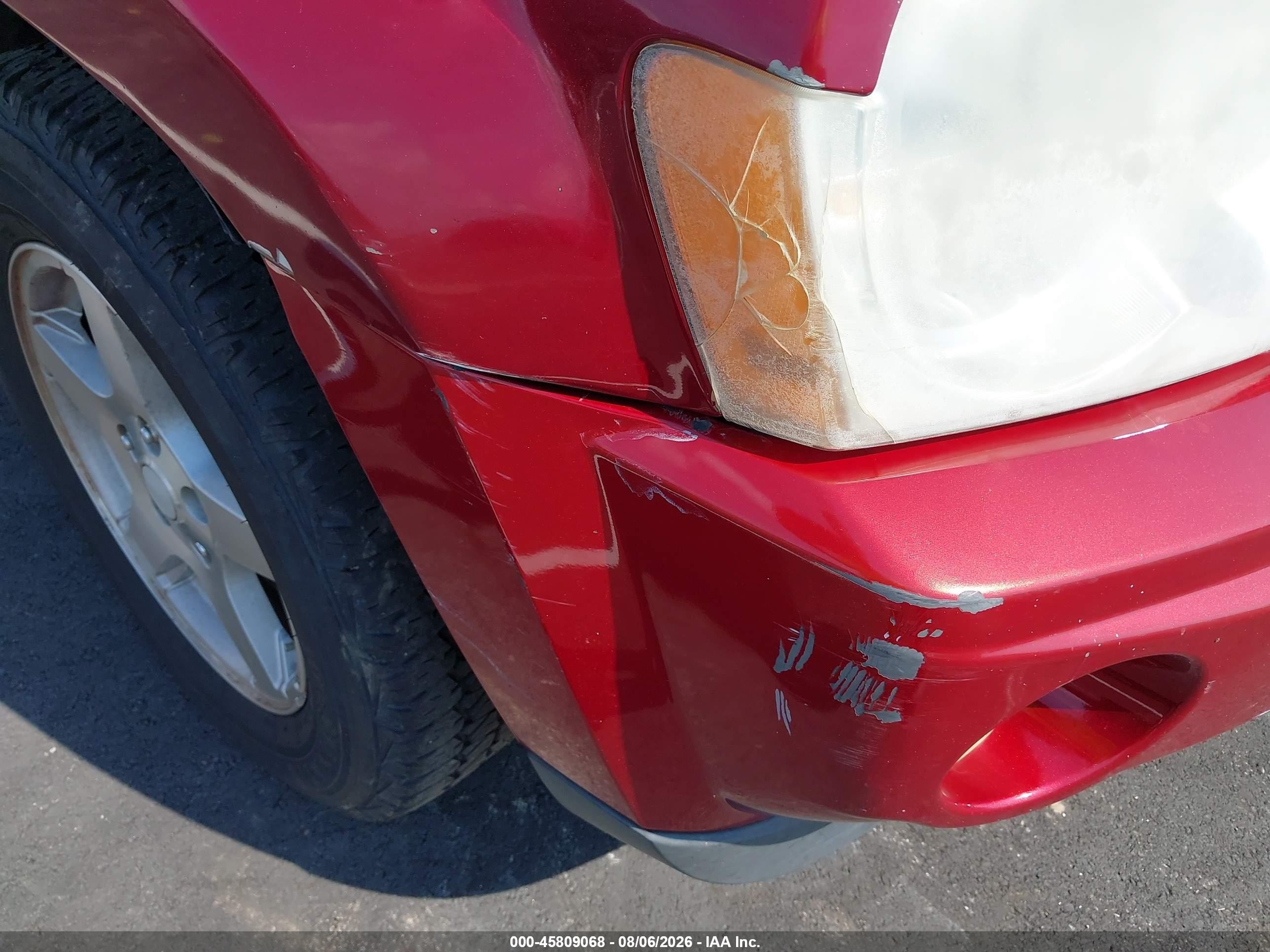 2006 Jeep Grand Cherokee Limited Red vin: 1J4HR58N56C295264