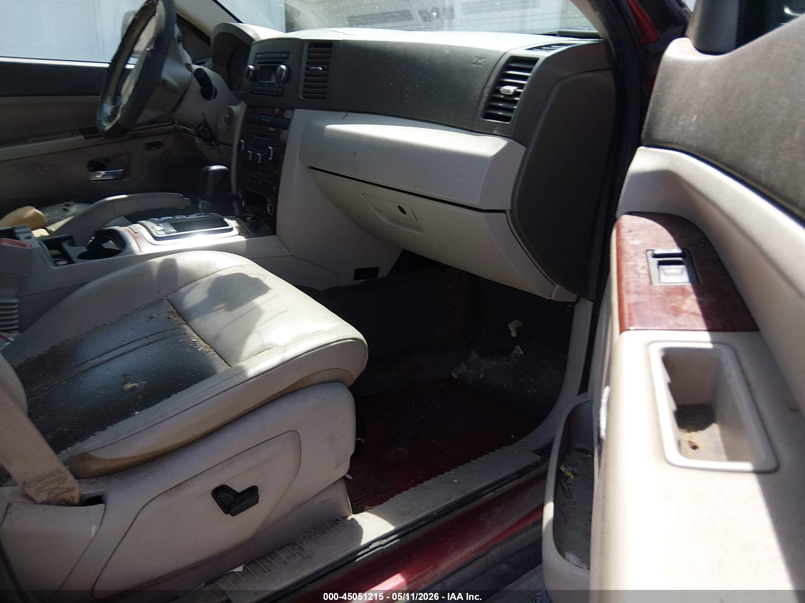 2006 Jeep Grand Cherokee Limited Red vin: 1J4HR58N56C320146