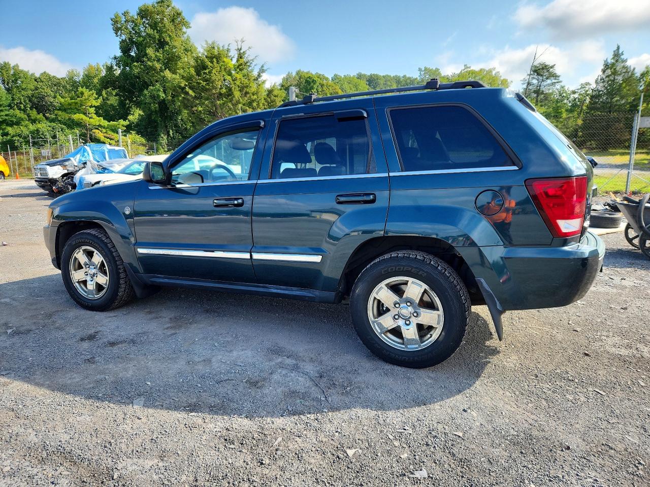 2005 Jeep Grand Cherokee Limited Green vin: 1J4HR58N65C503280